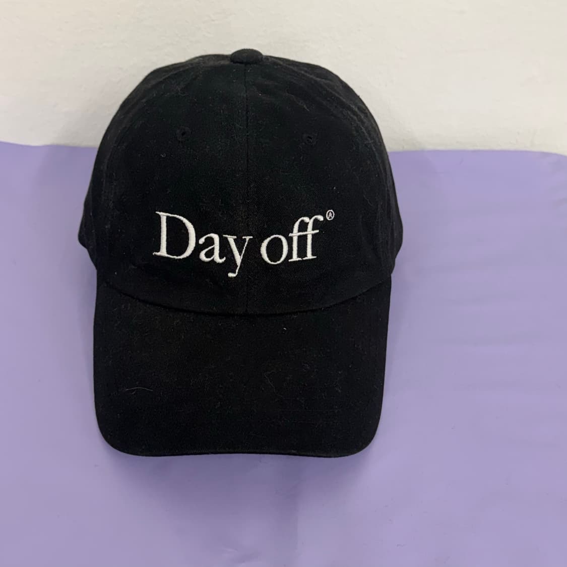 에이카화이트 day off 블랙 볼캡 os 상품이미지1
