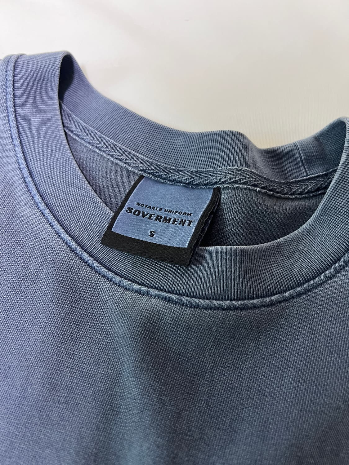 S) 460G 컷 헤비 피그먼트 티셔츠 상품이미지2