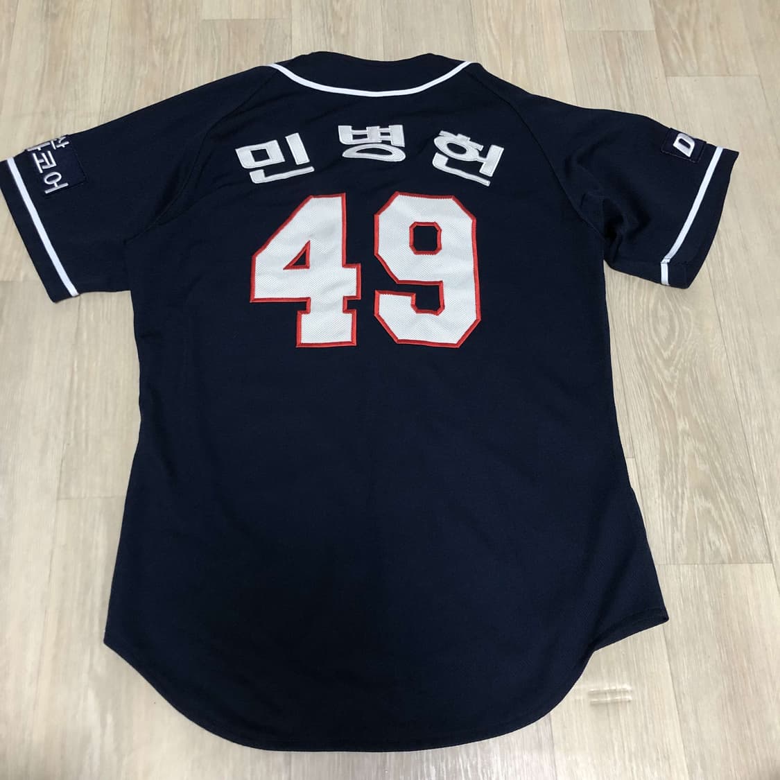 (100) 두산 베어스 민병헌 어웨이 유니폼 두산베어스 어웨이 져지 상품이미지8