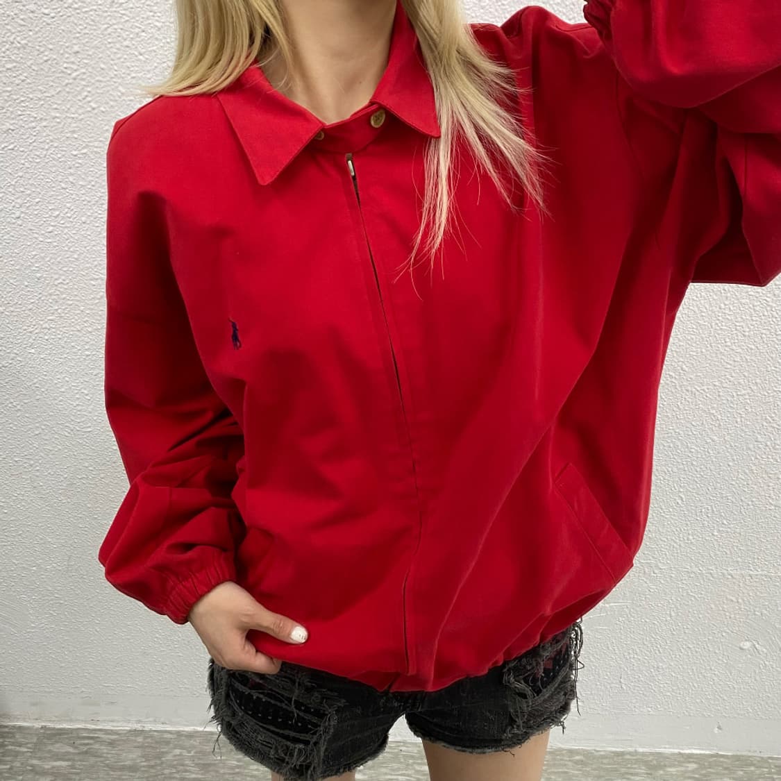 폴로 랄프로렌 90's 블루포니 레드 블루종 105 상품이미지1