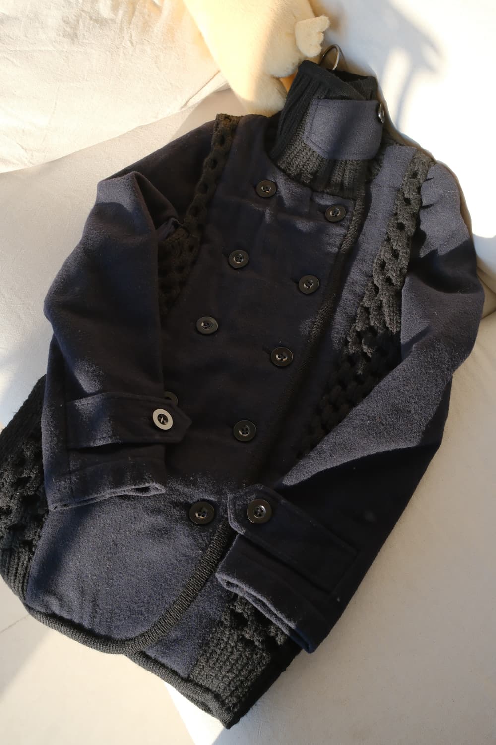 [Sample] 09aw Honeycomb cable peacoat 상품이미지4