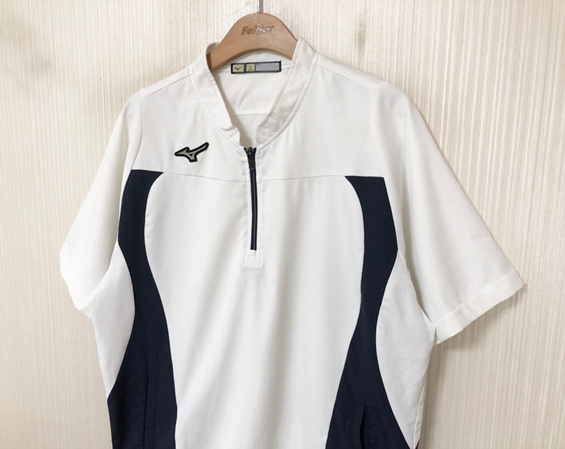 미즈노 글로벌엘리트 베이스볼자켓/하프집업 반팔바막 L(100) 상품이미지6