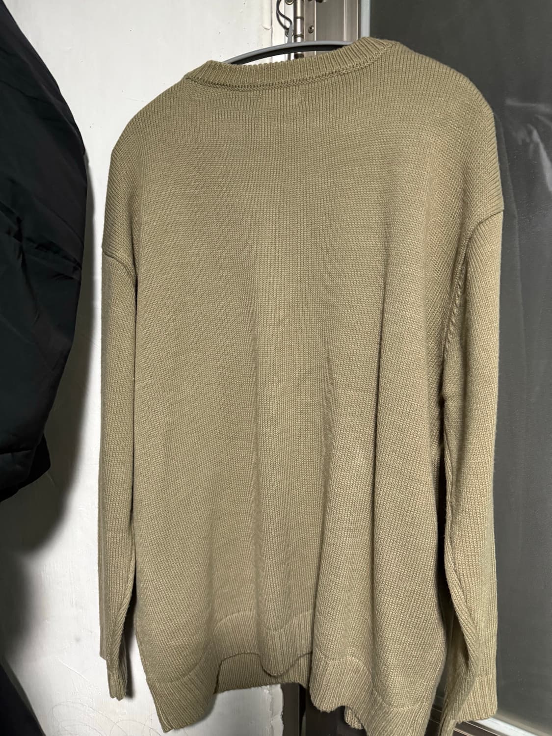 니트 가디건 짙은 베이지 xl 상품이미지2