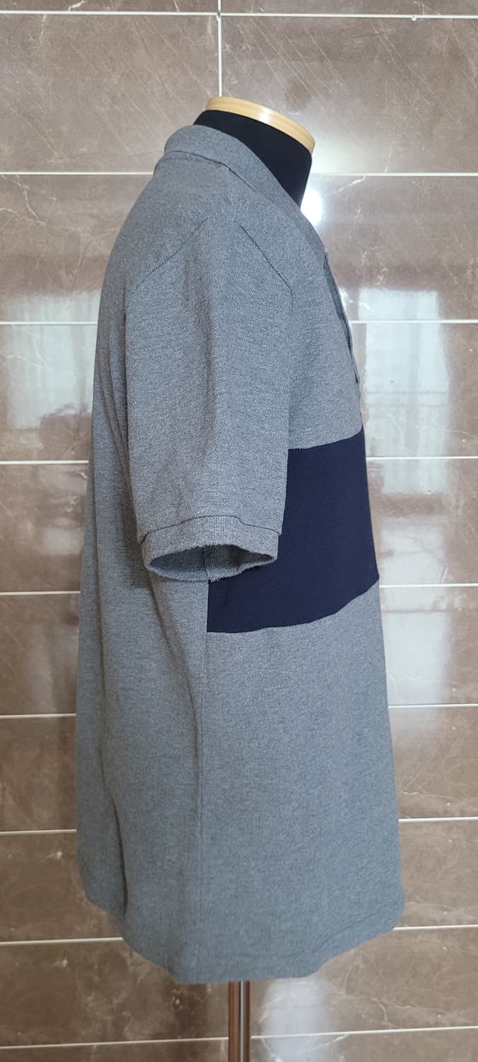 👔남성L사이즈👔GUESS 반팔 카라티 그레이/네이비 상품이미지3