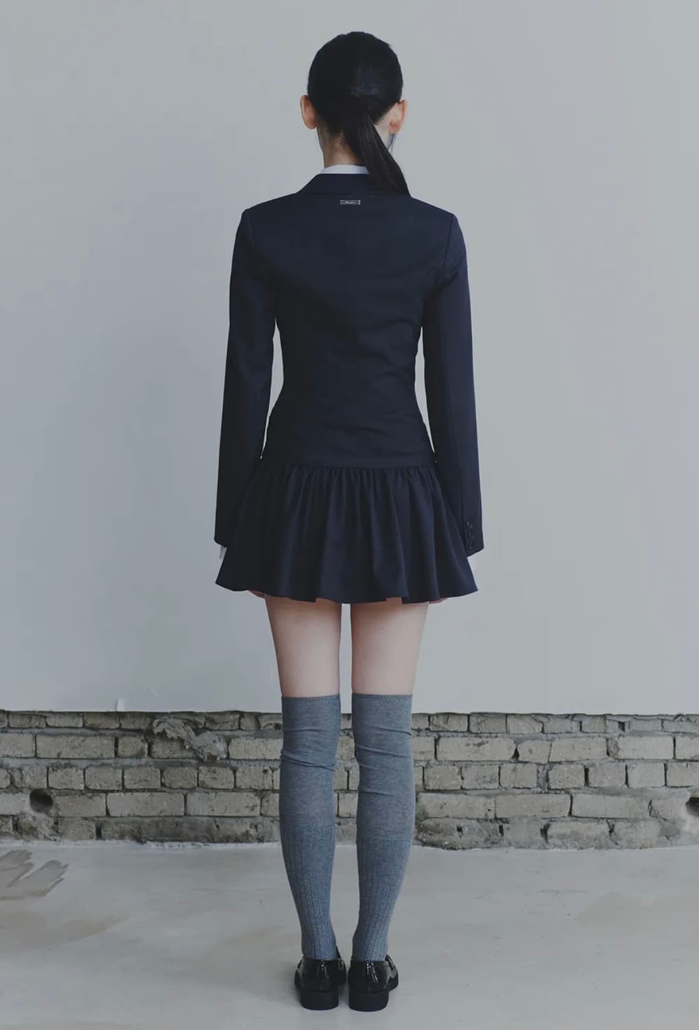 LIORA JACKET DRESS charcoal 상품이미지3