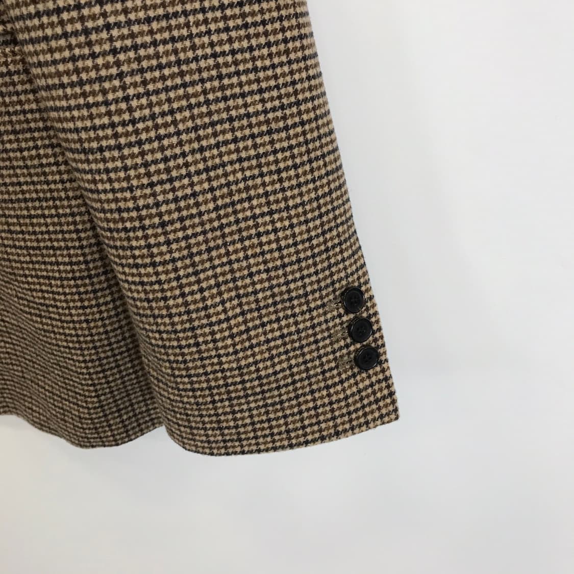 수아레 SUARE 신형 하운드투스 체크 울자켓 [XL] 상품이미지3