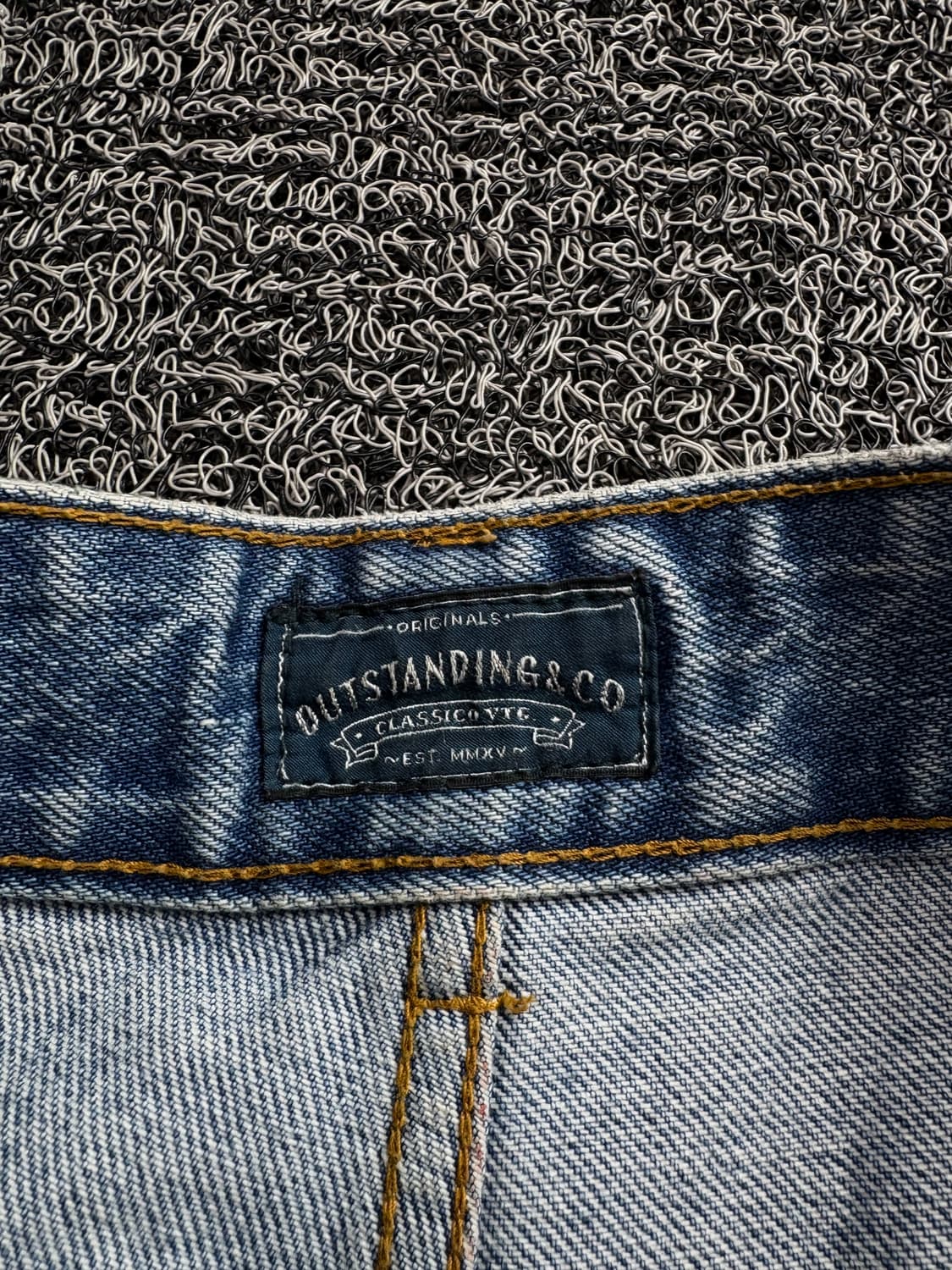 아웃스탠딩 아메카지 카펜터 루즈핏 데님 팬츠 2862 상품이미지4