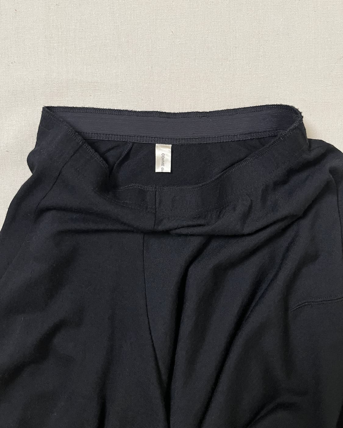 꼼데가르송 04aw 투웨이 스커트 & 하이넥 니트 비대칭 상품이미지5