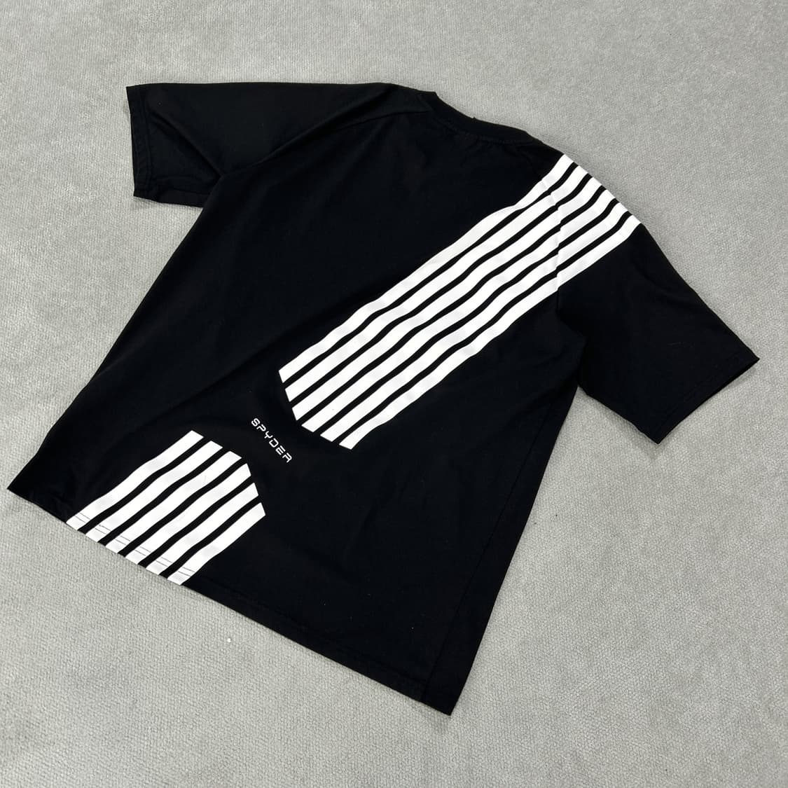 스파이더 신형 반팔 티셔츠 화이트 라인 105 상품이미지4
