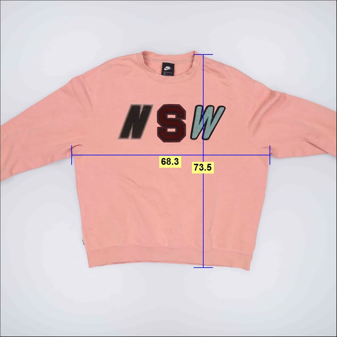 L 나이키 패치 맨투맨 0427H1 상품이미지9