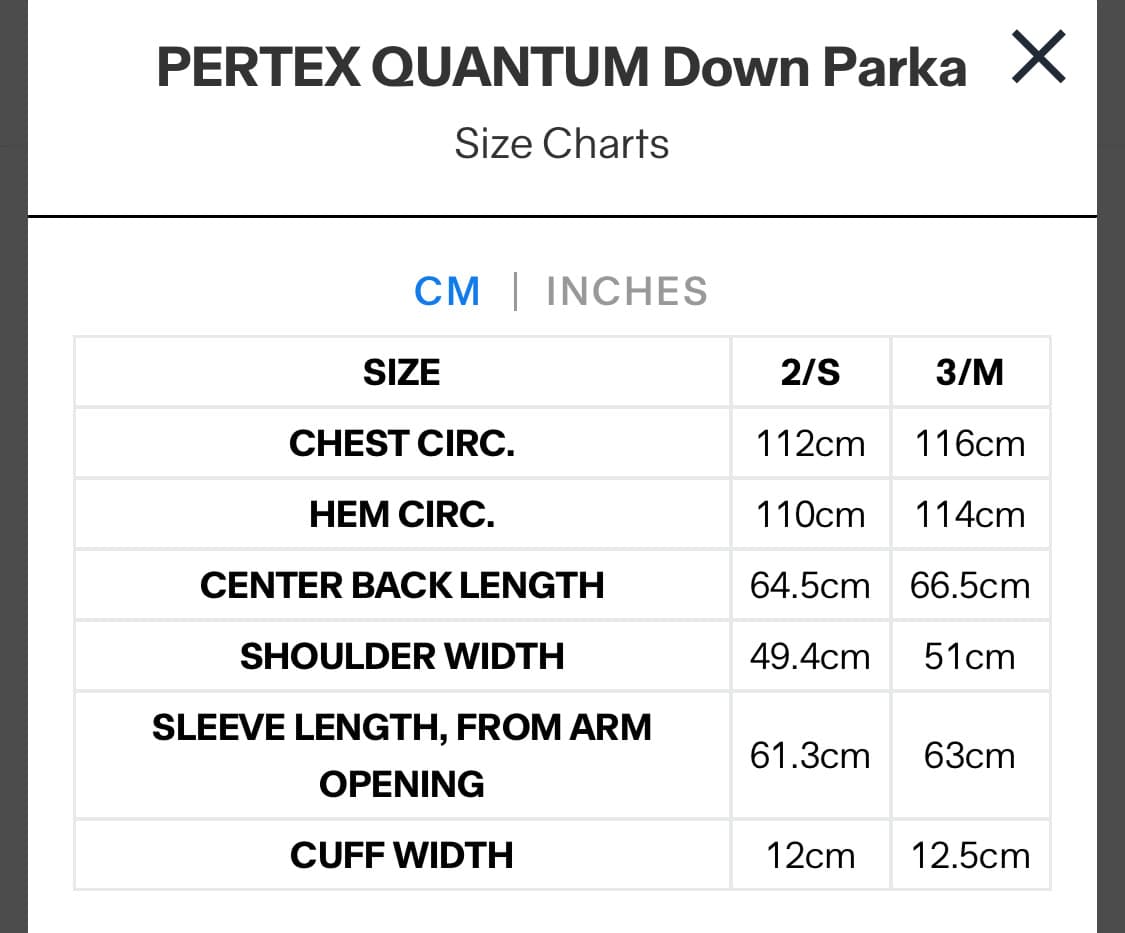 [2] 25FW 골드윈 퍼텍스 퀀텀 다운 파카 상품이미지6