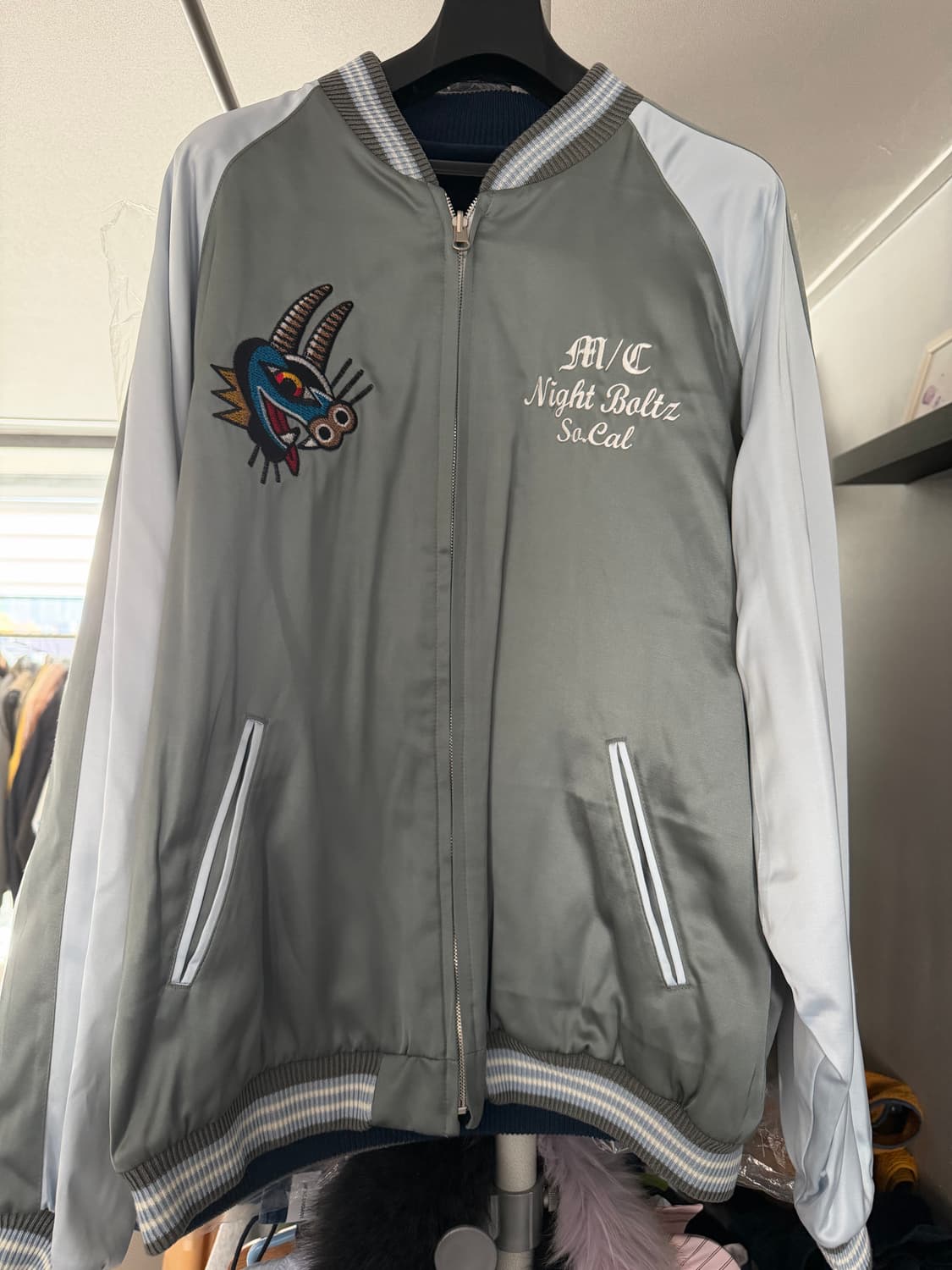 리오버 리버시블 스카잔 세이지 상품이미지1