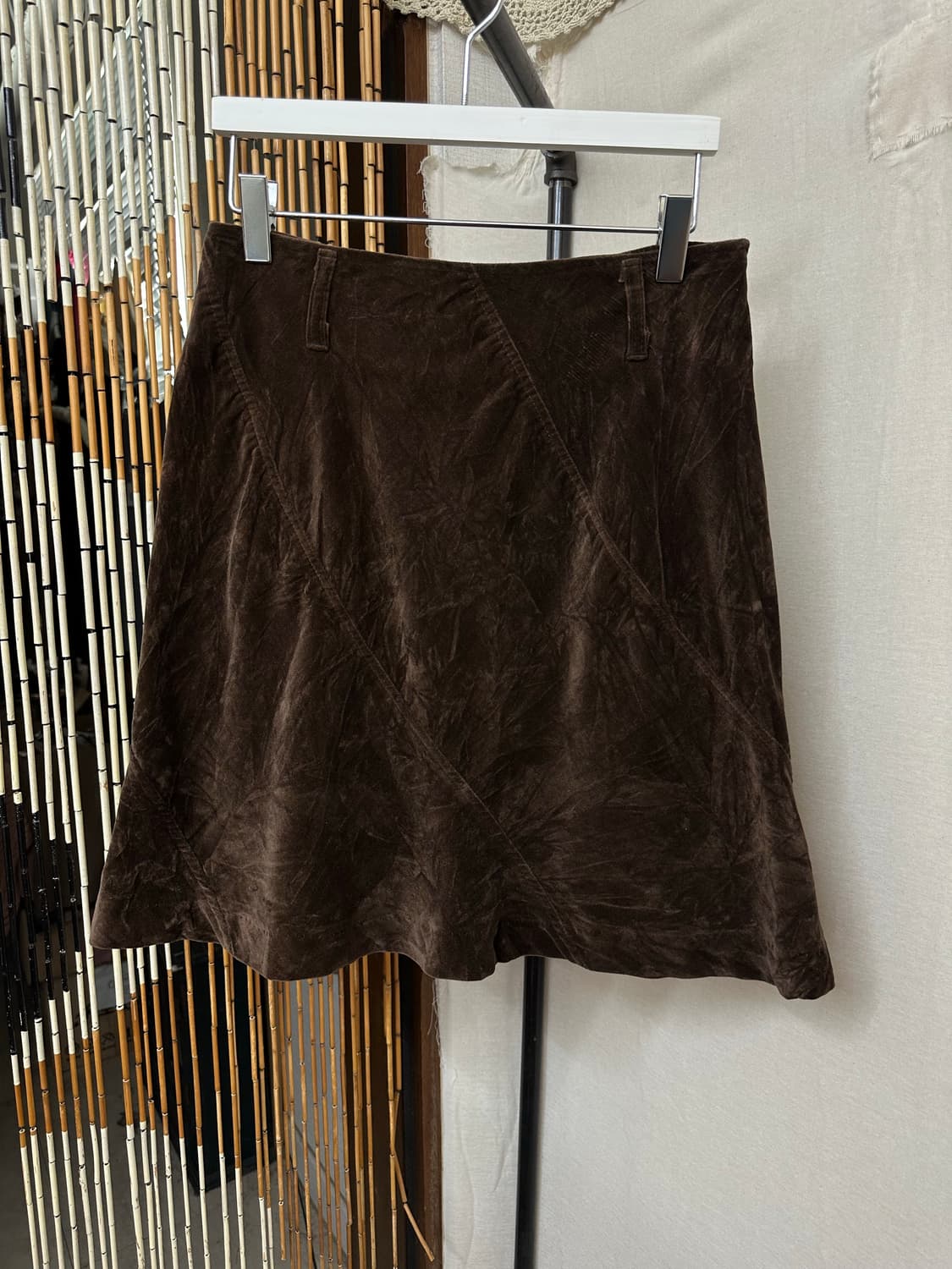 cube sugar velvet skirt 상품이미지1