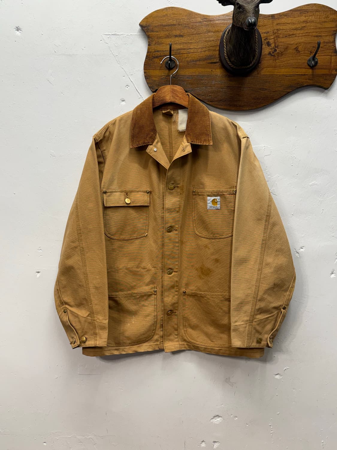 CARHARTT Brown Duck Chore Jacket 상품이미지1