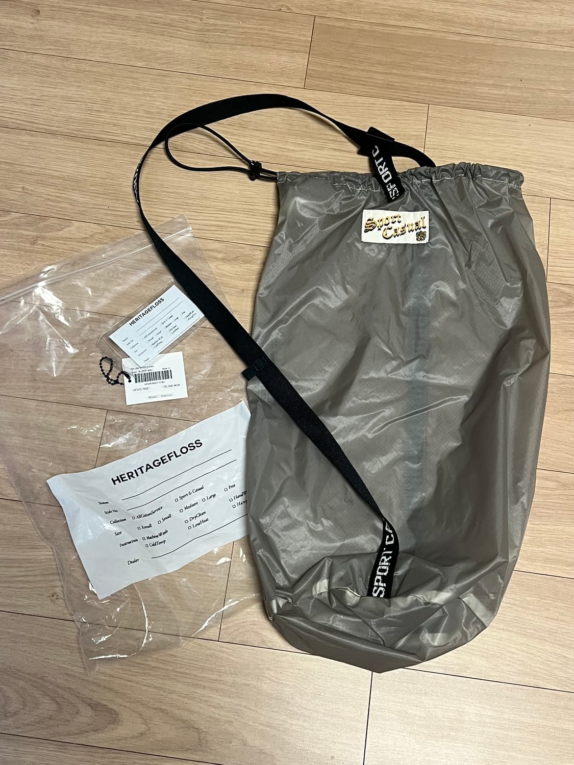 헤리티지플로스 나일론 스포츠백 상품이미지1