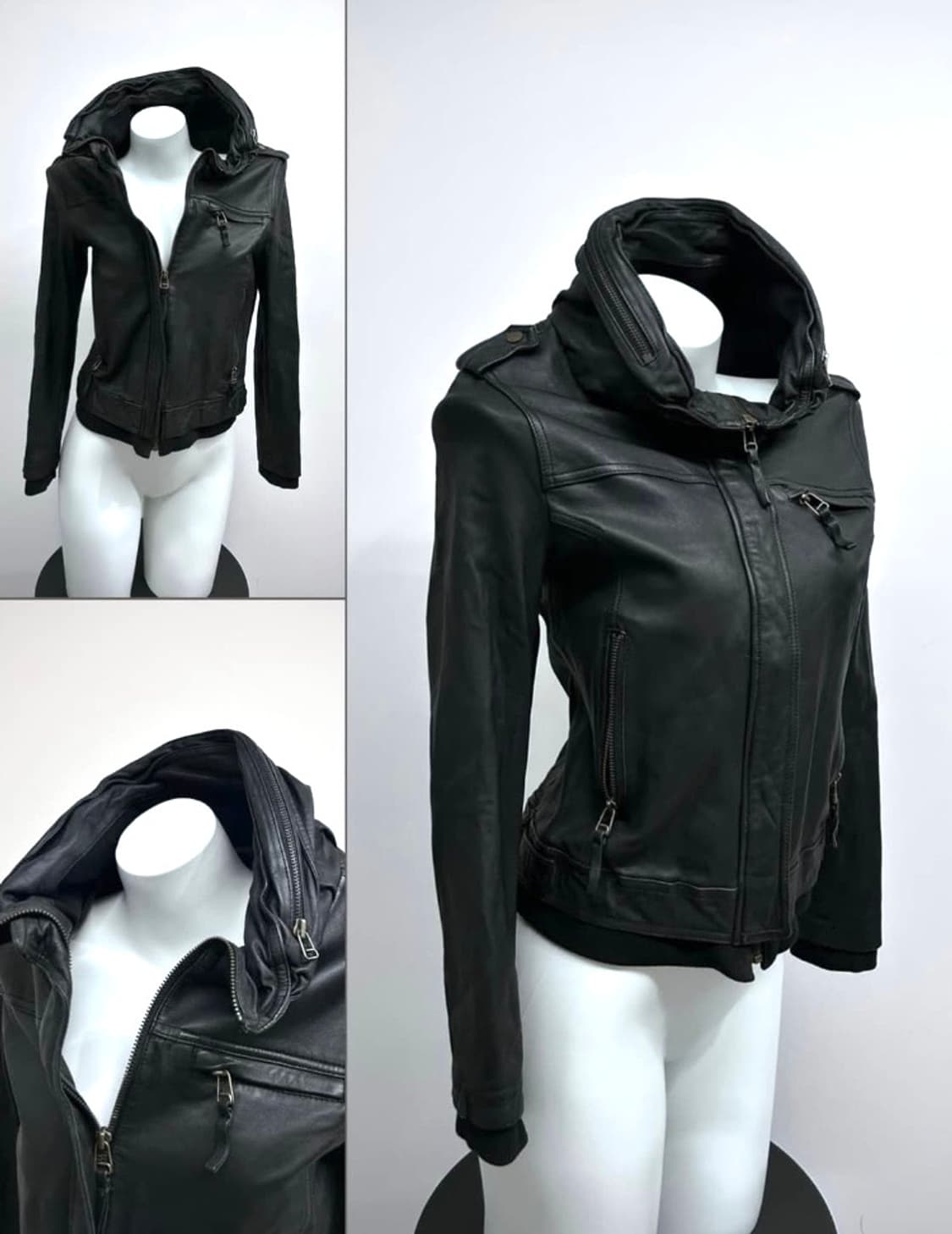 Kasibady leather jacket 상품이미지1