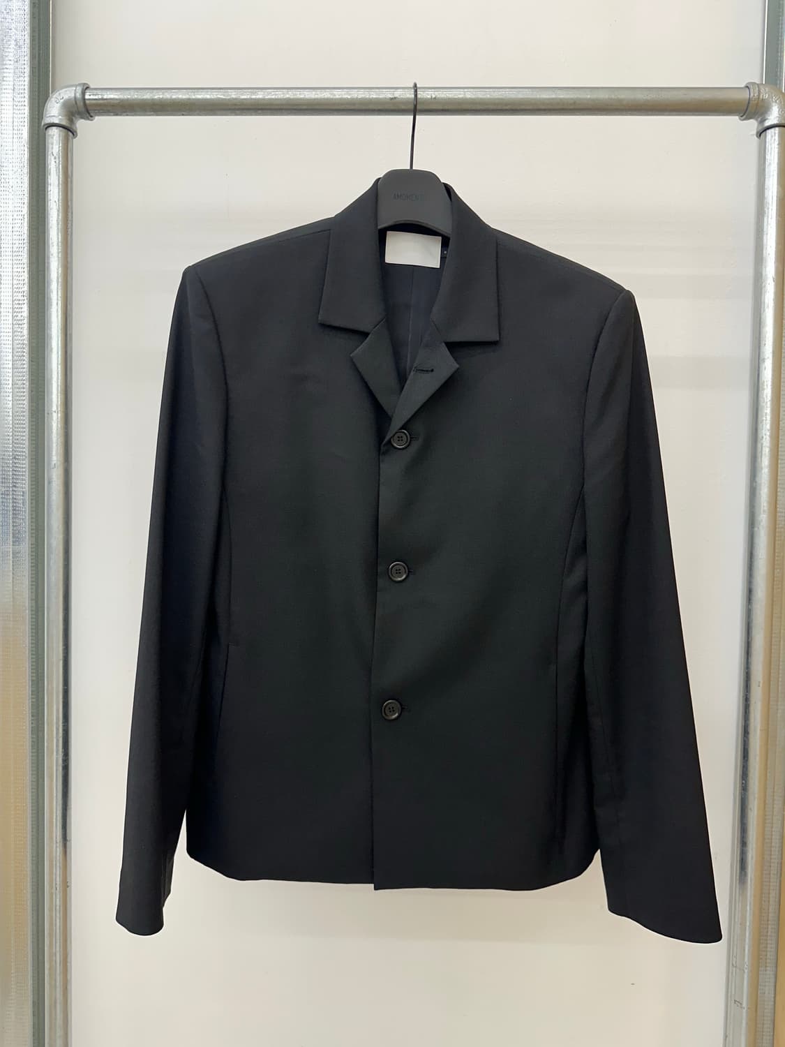 [M] AMOMENTO Oversized Wool Jacket 상품이미지4