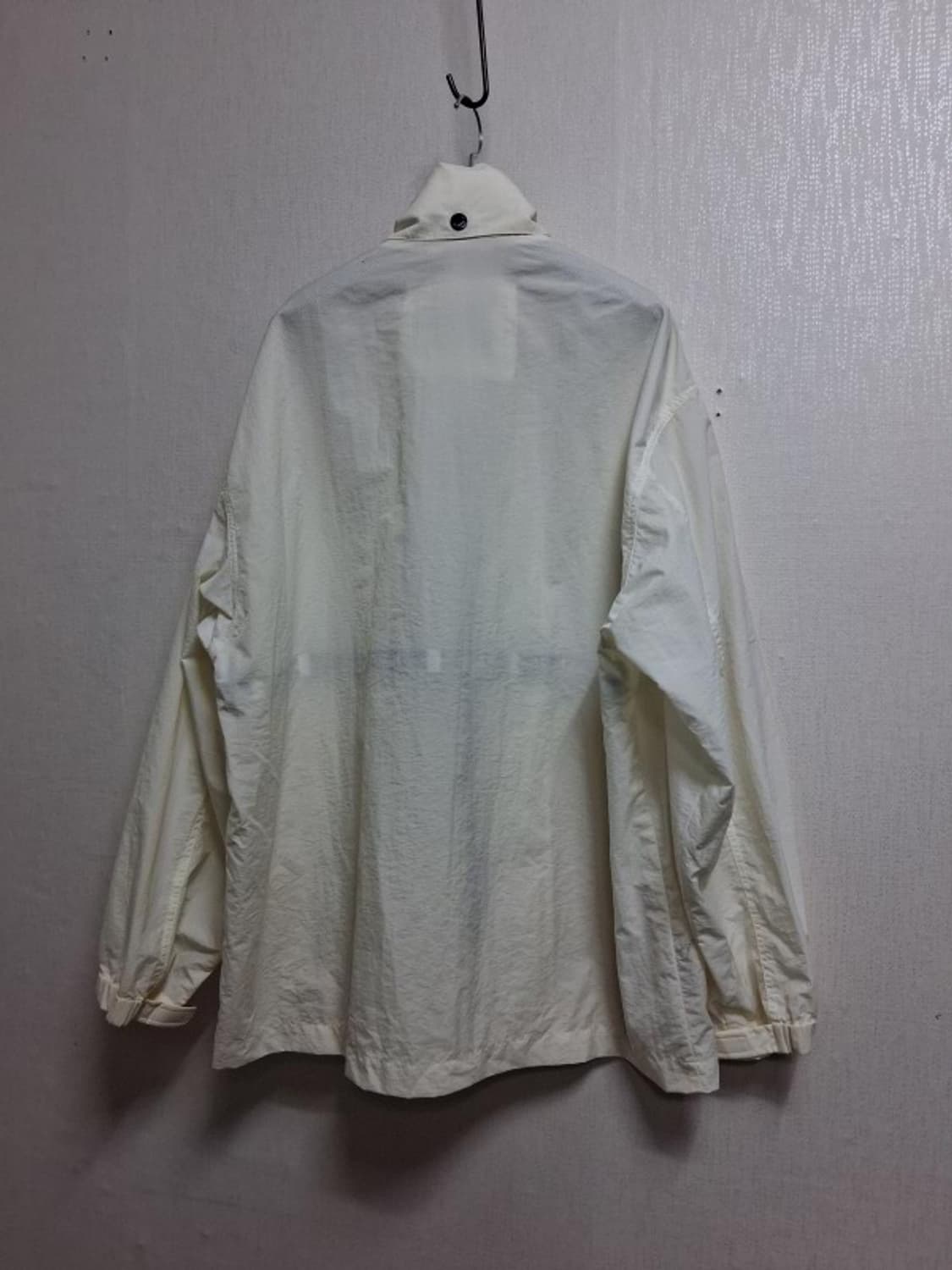 일본빈티지 Vlentino COUPEAU 남여  오버핏 아이보리바람막이점 상품이미지2