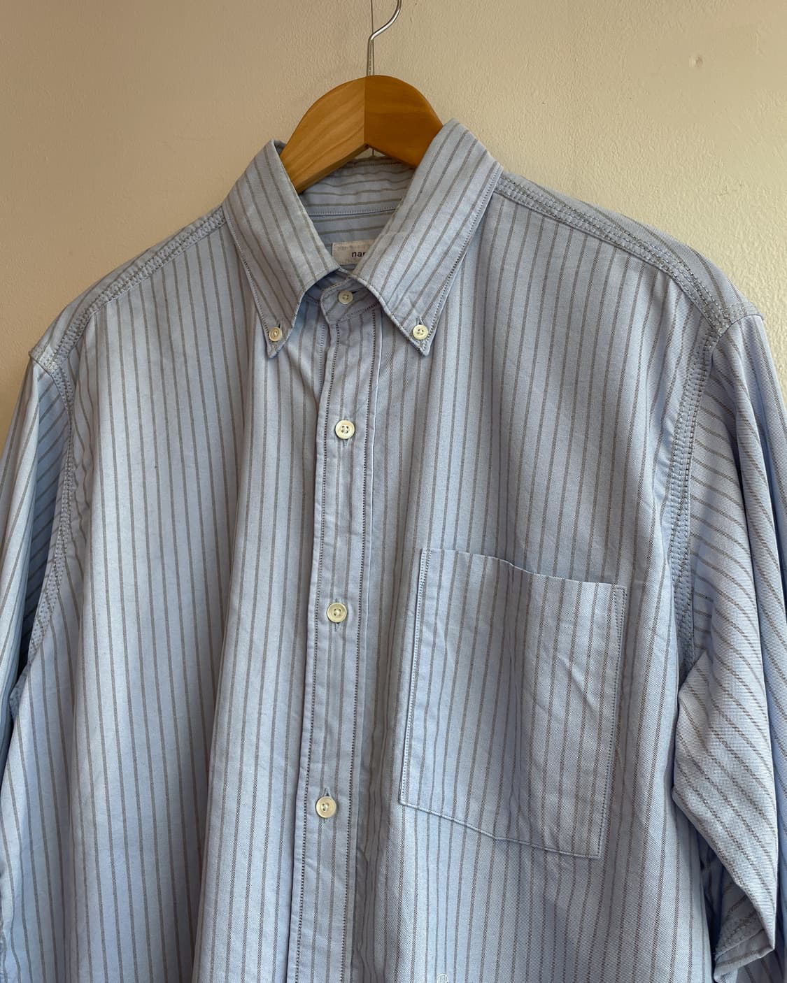 나나미카 버튼 다운 윈드 셔츠 상품이미지3