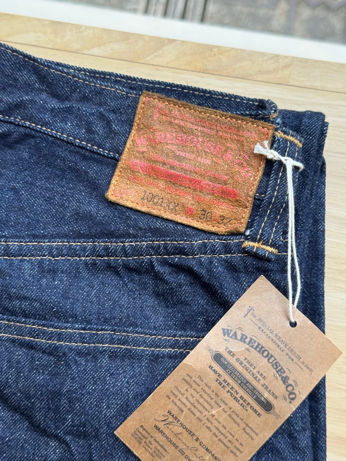 웨어하우스 덕디거 데님 팬츠 1001xx 30 상품이미지3