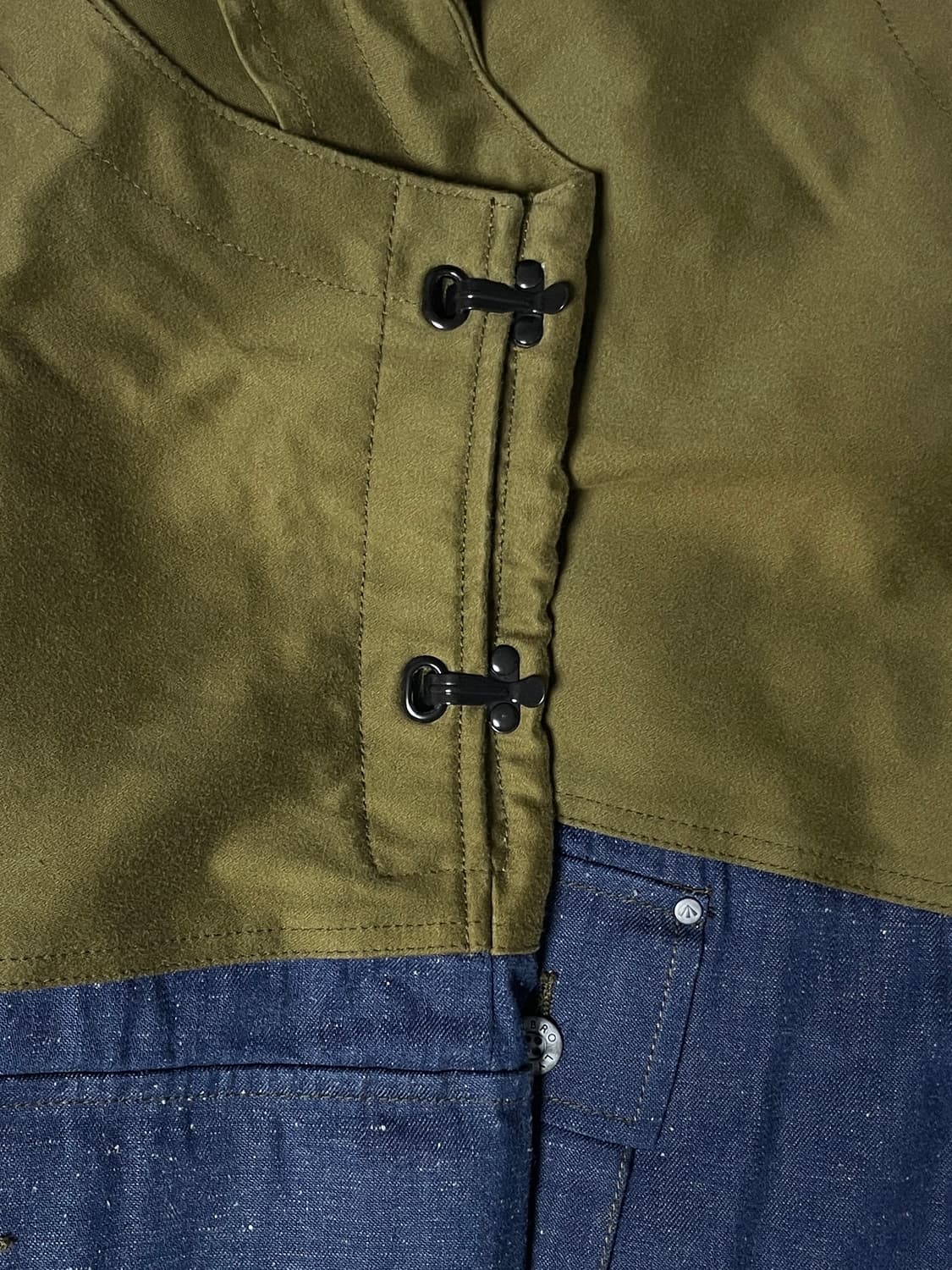 Nigel Cabourn LYBRO Naval Dungaree Split 상품이미지5