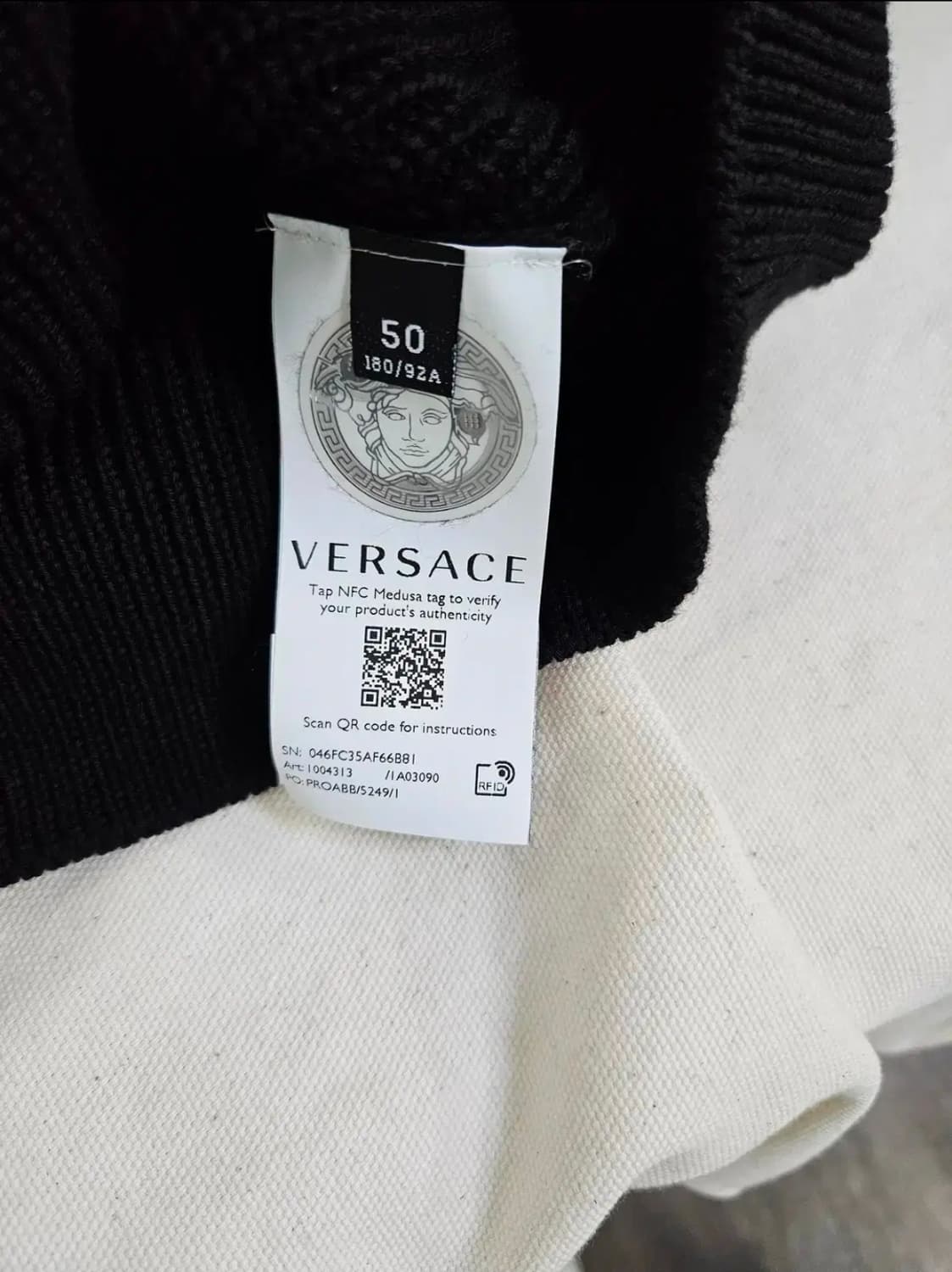 베르사체 바로코 니트 50 105~110 상품이미지9