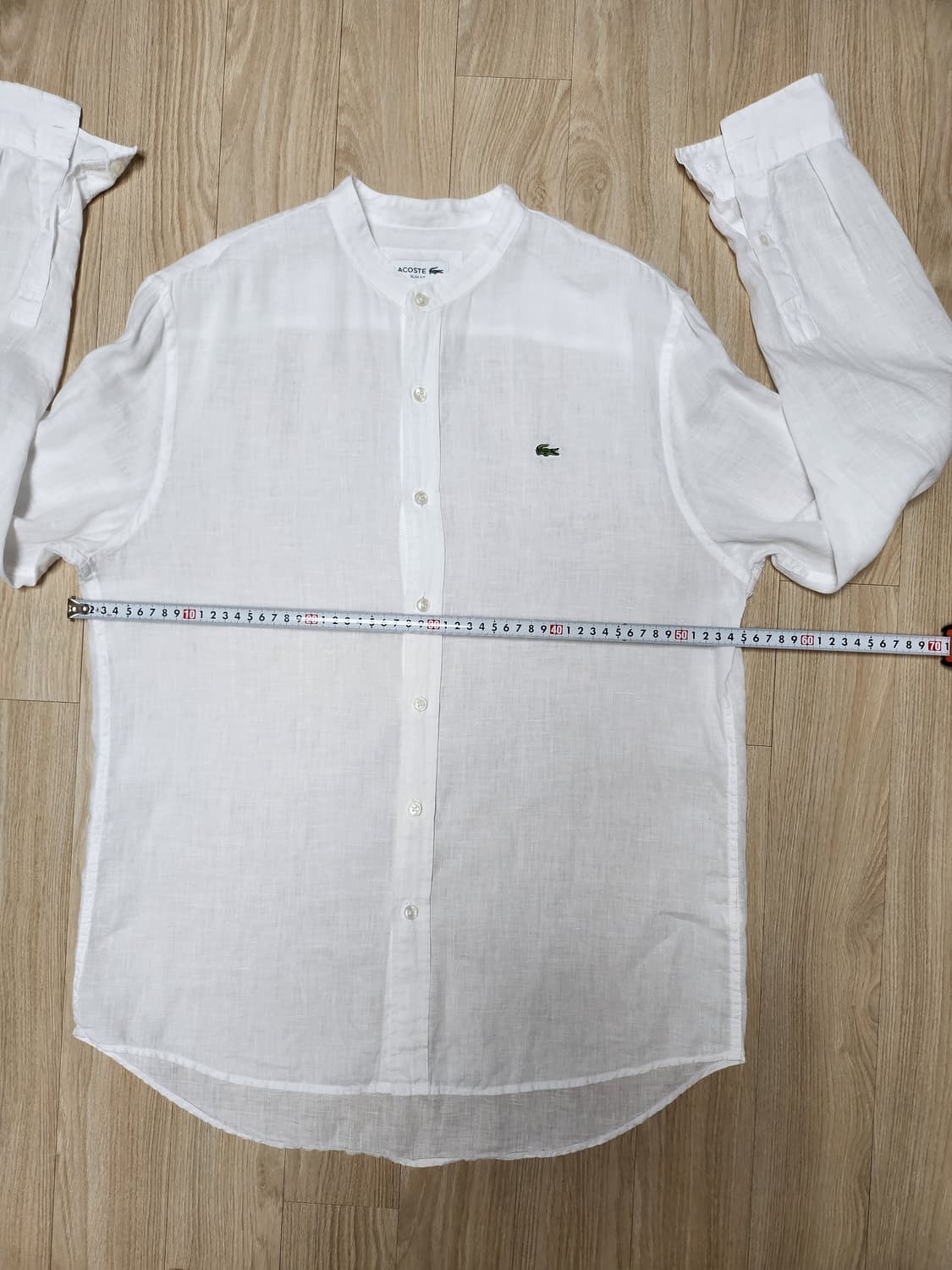 라코스테 헨리넥린넨셔츠 (M 상품이미지6