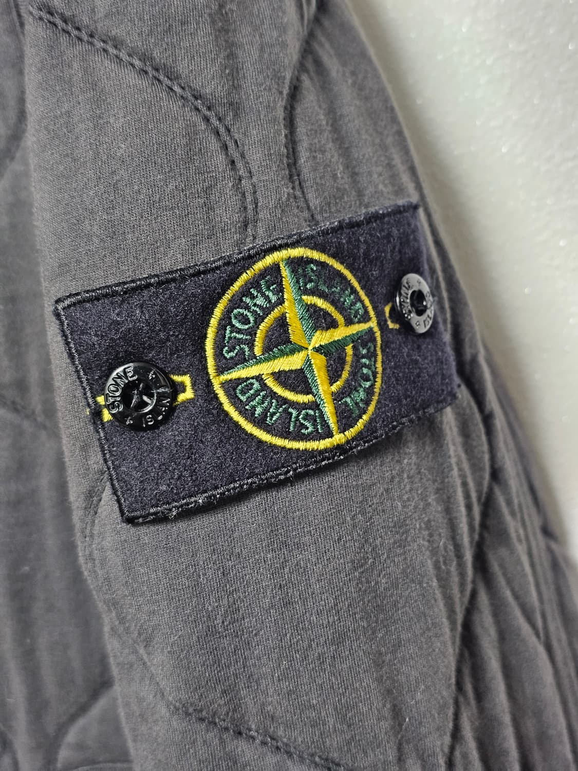 스톤아일랜드 나일론&코튼 리버시블 퀼팅 자켓 상품이미지7