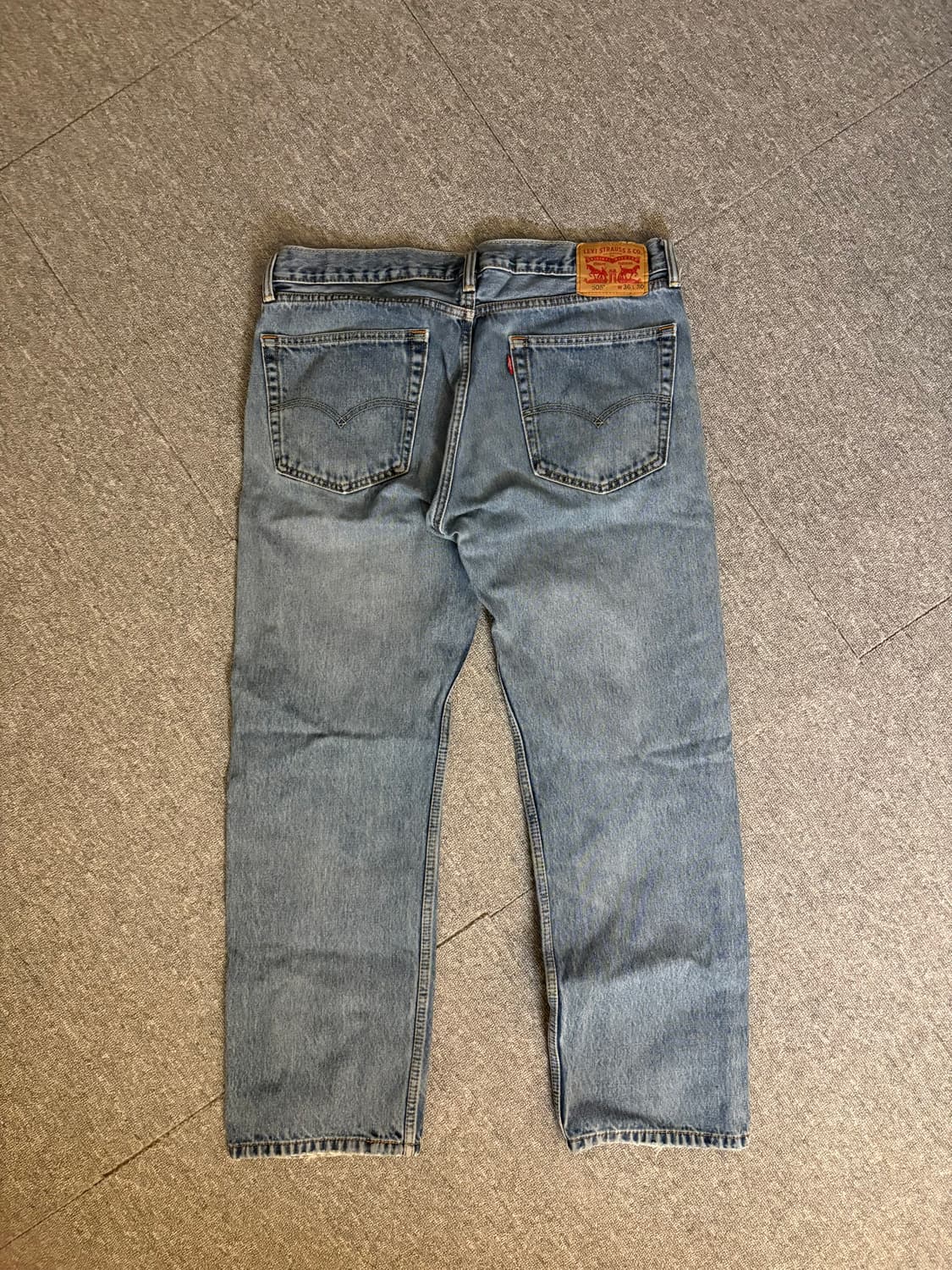 [W36 L32] 리바이스505 데님팬츠/5 상품이미지4