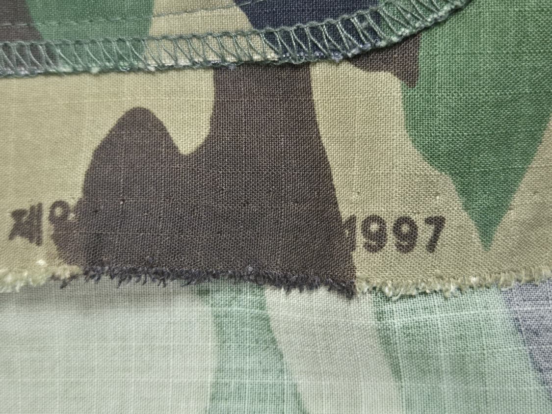 공군 구형 30방공관제단 행정 중위 초기형 하계 전투복 상의 자켓 (S) 상품이미지7