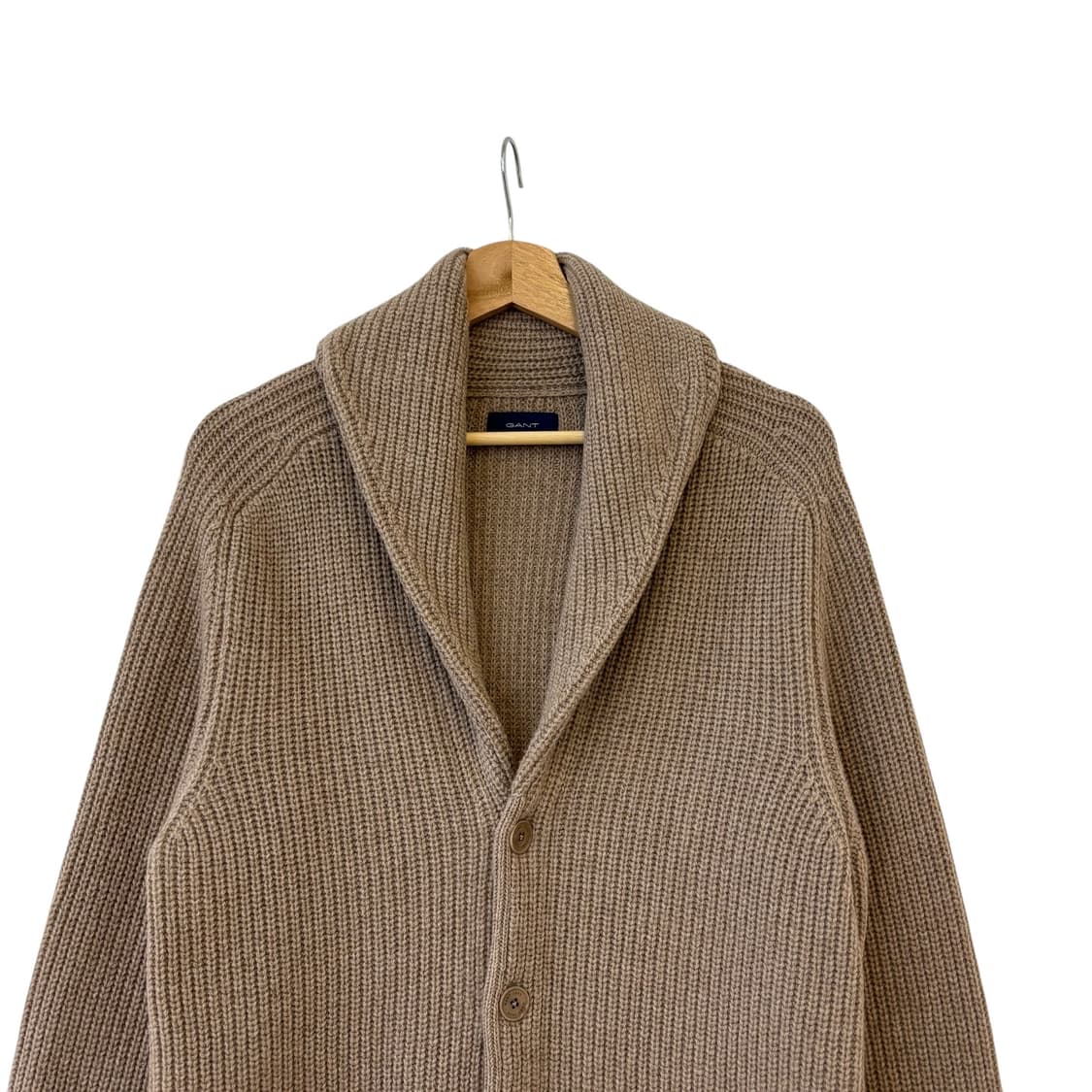 간트 Gant 버진 울 숄 가디건 상품이미지2