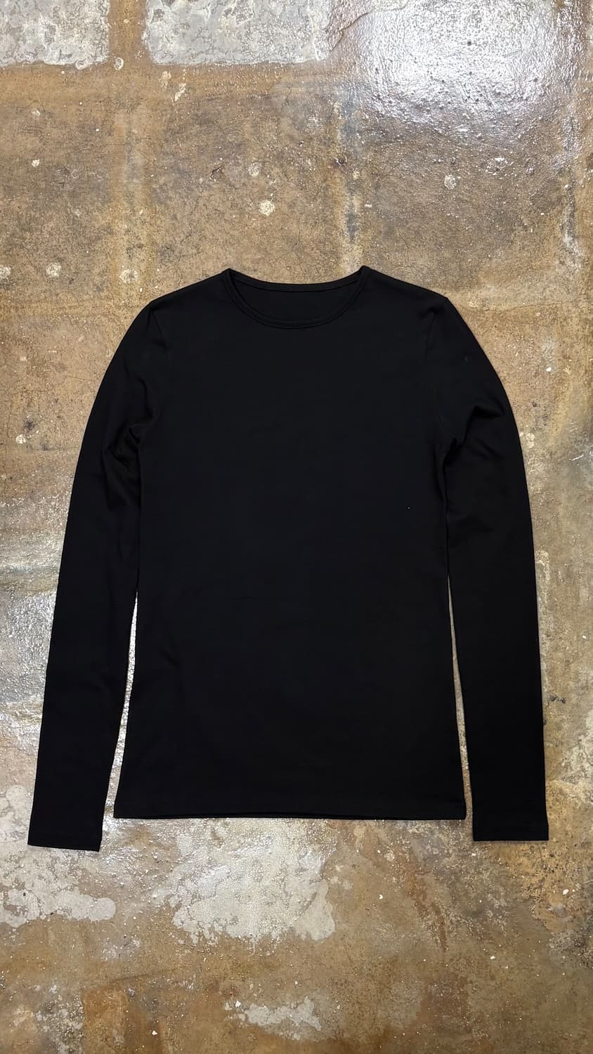 슬림 롱 슬리브 티 (Short ver) 상품이미지1