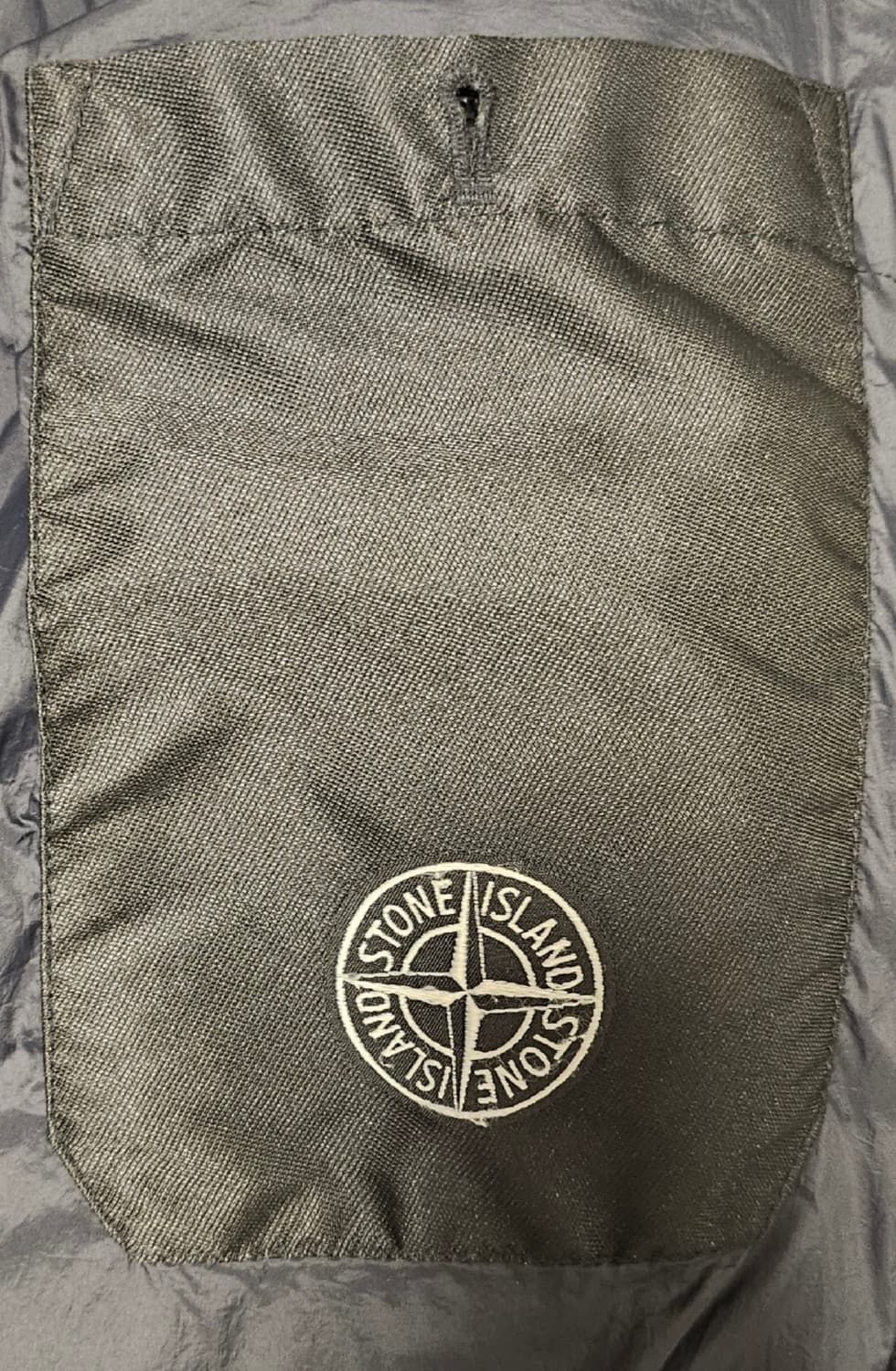 스톤아일랜드 24FW 가먼트다이 크링클랩스 롱패딩 L 블랙 상품이미지6