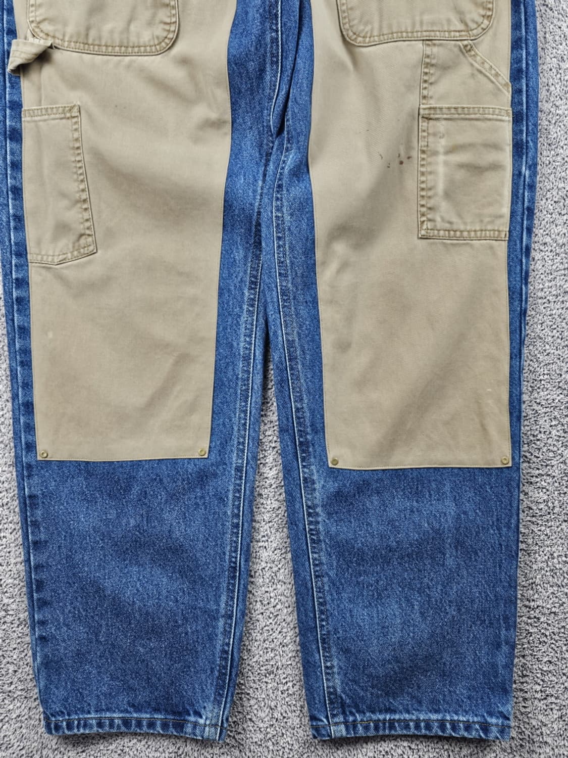 칼하트 밴딩 리메이크 커스텀 데님 워크 팬츠 (40X32) / 10349 상품이미지6