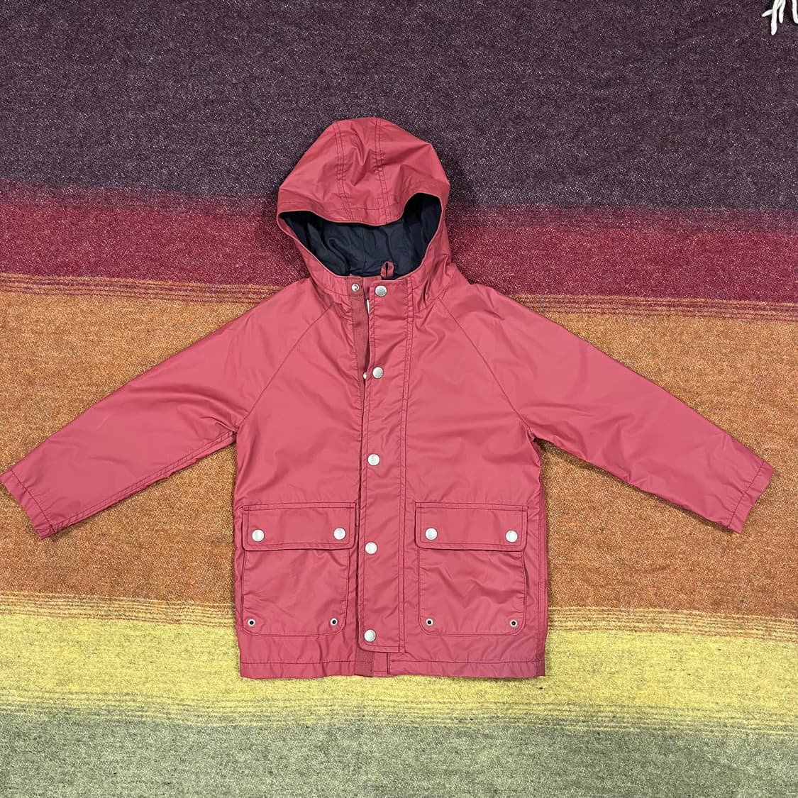GAP Kids 유니폼 라인 후드 자켓 (버건디 레드) 상품이미지2