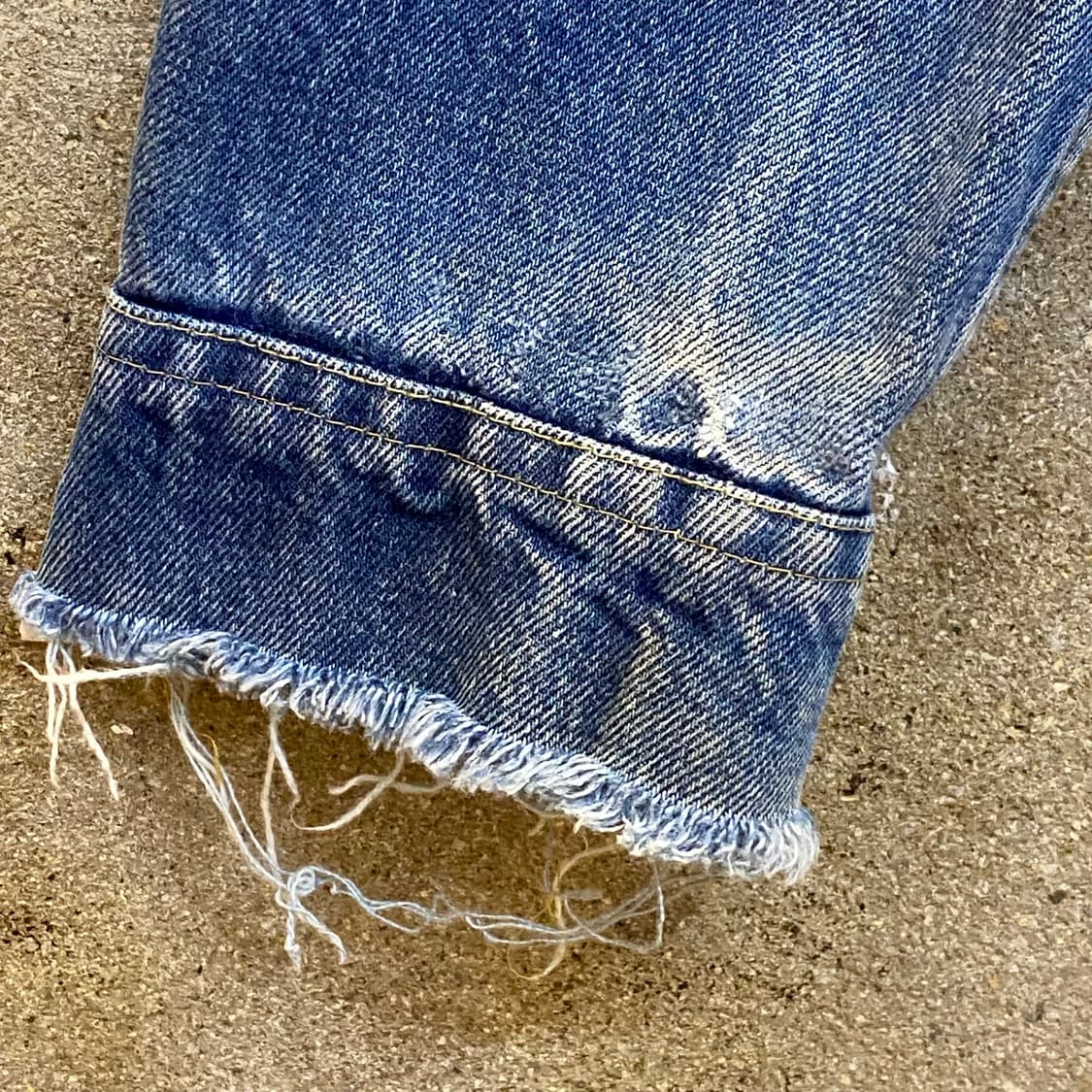 레어 90s Made in USA 빈티지 Lee 리 데님자켓 청자켓 상품이미지7