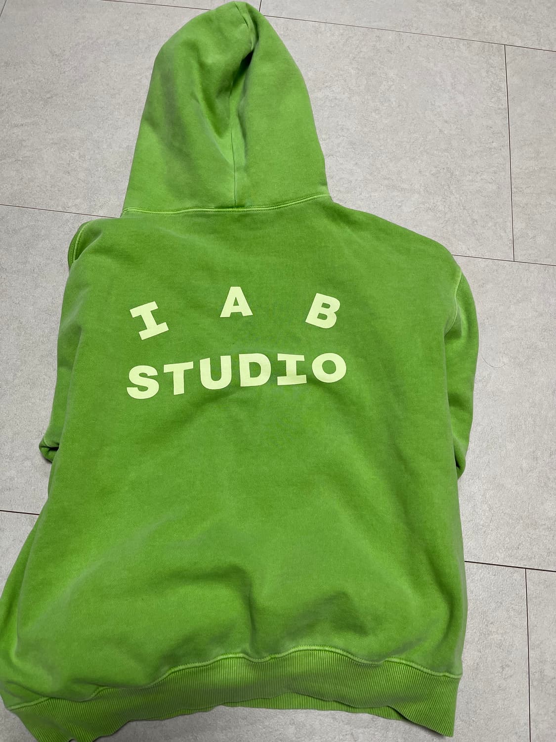 아이앱 후드티 라임 L 상품이미지2