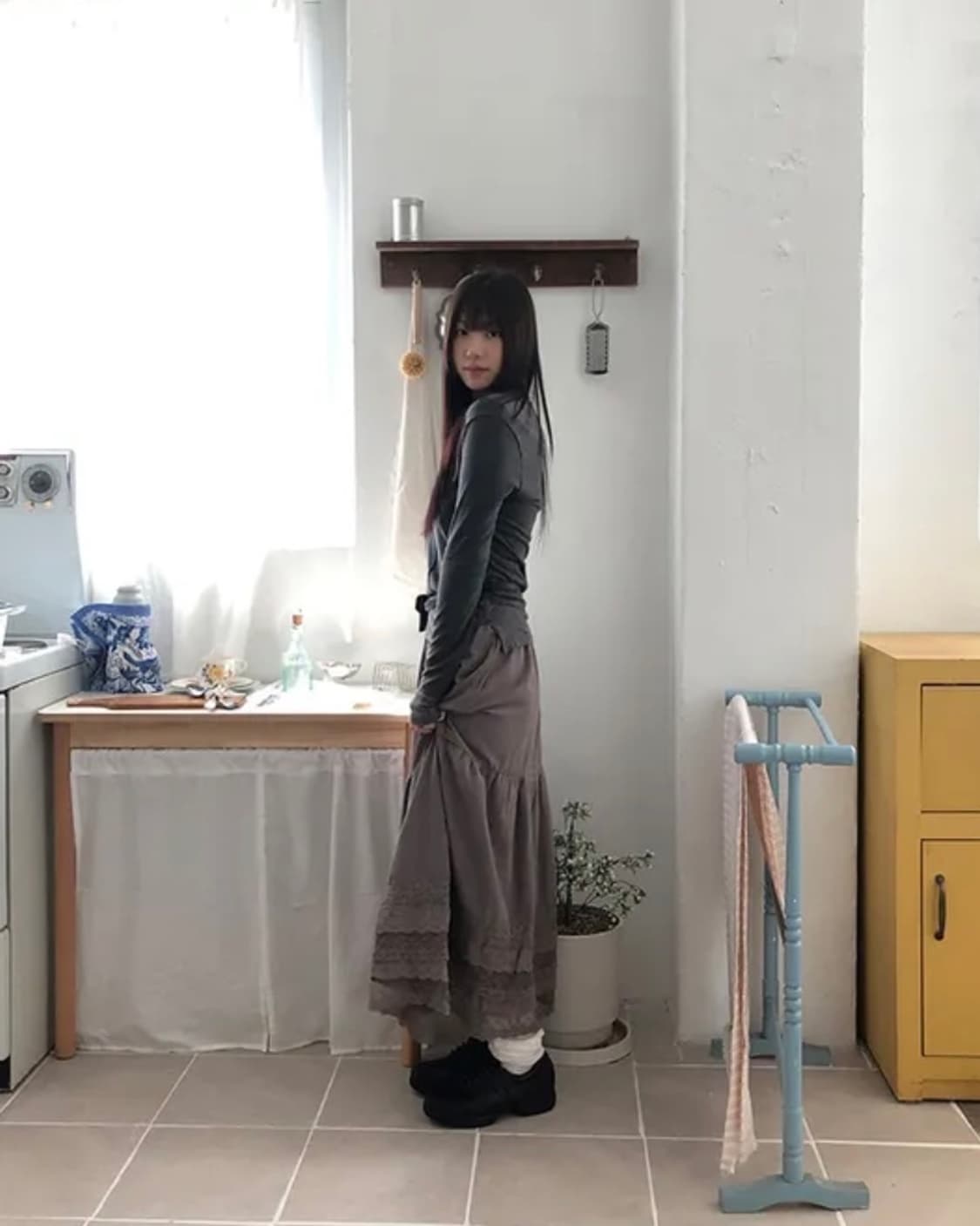 교토 캉캉 롱스커트 상품이미지2