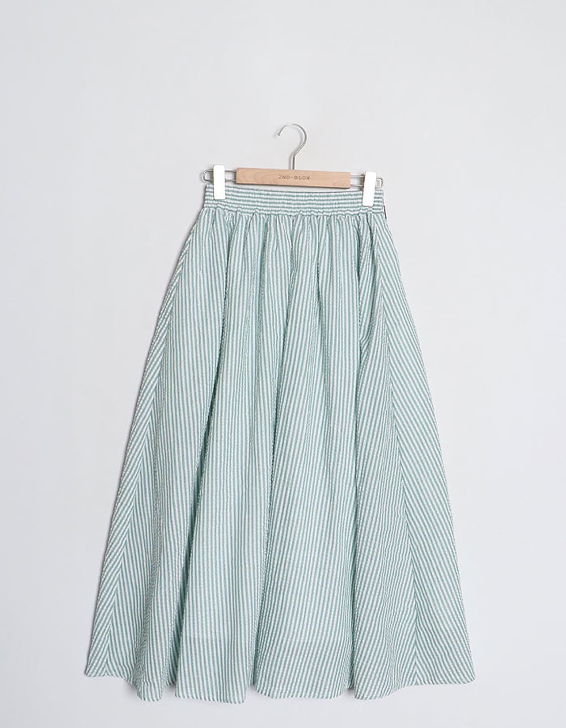 r.p.s Seersucker Flared Skirt  상품이미지1