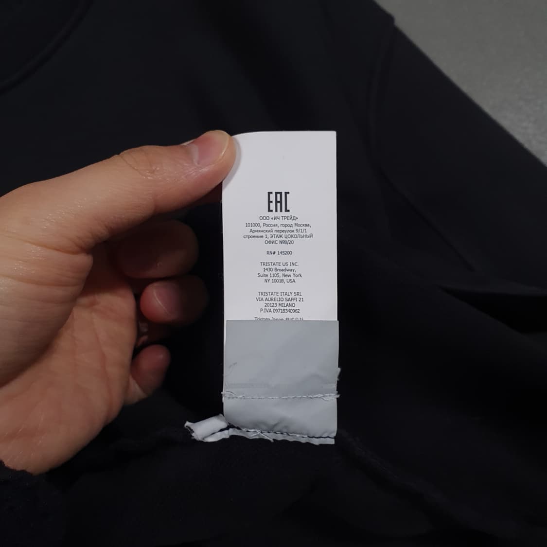 씨피컴퍼니 신형 22FW 디아고날 플리스 로고 맨투맨 스웻셔츠 블랙 XL 상품이미지9