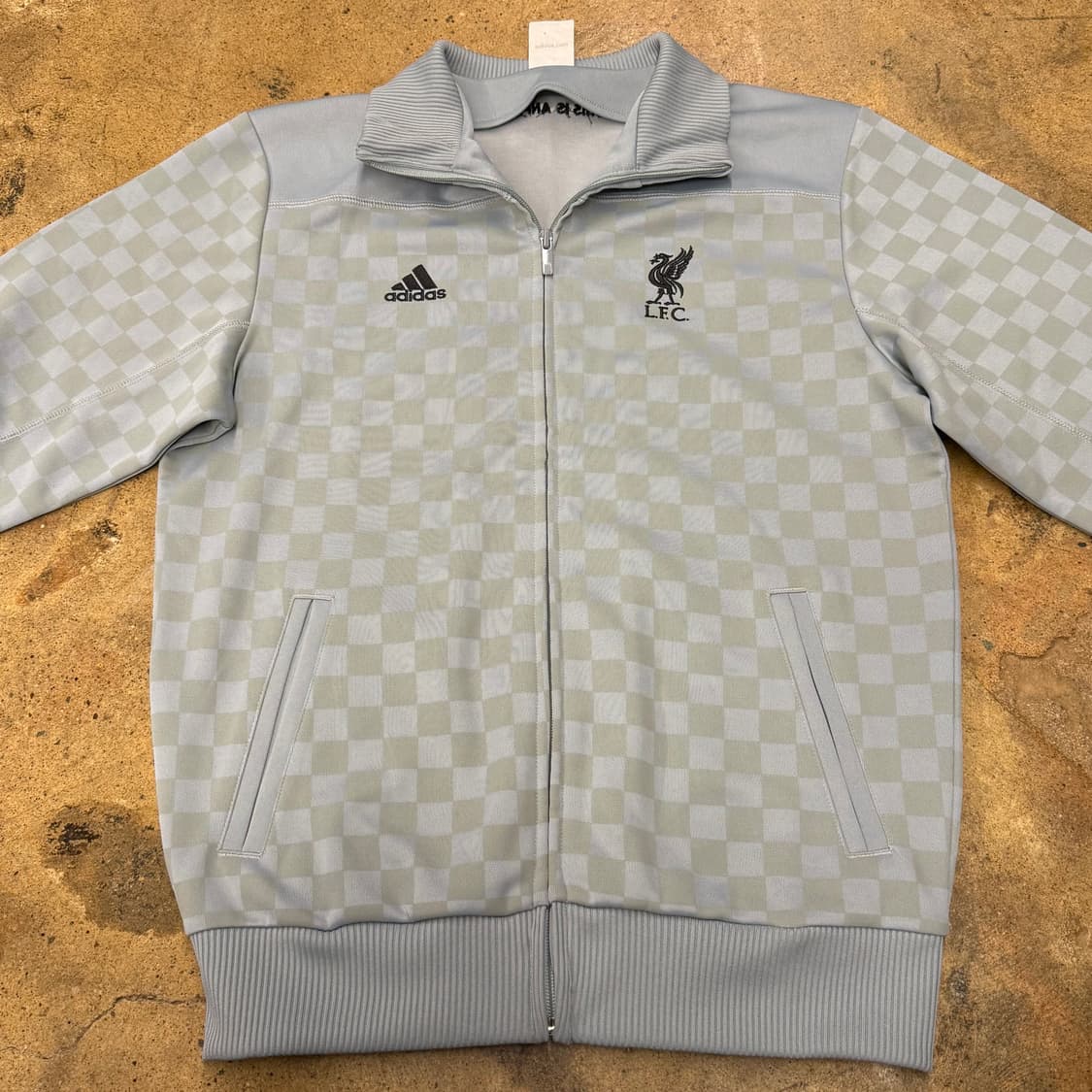 아디다스 리버풀 하늘 체크 져지 트랙탑 95 상품이미지3