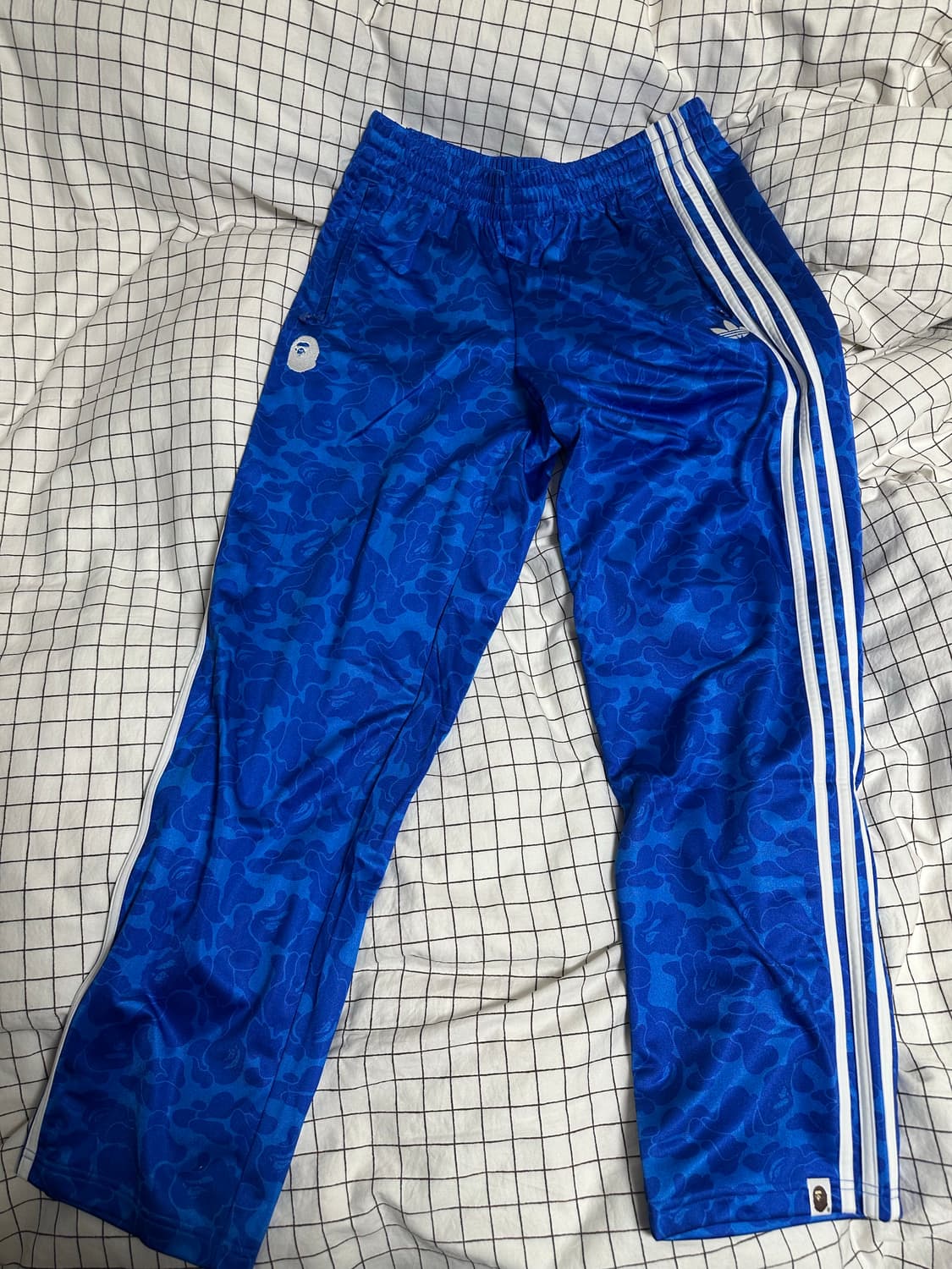 아디다스 베이프 트랙 팬츠 블루 L 상품이미지1