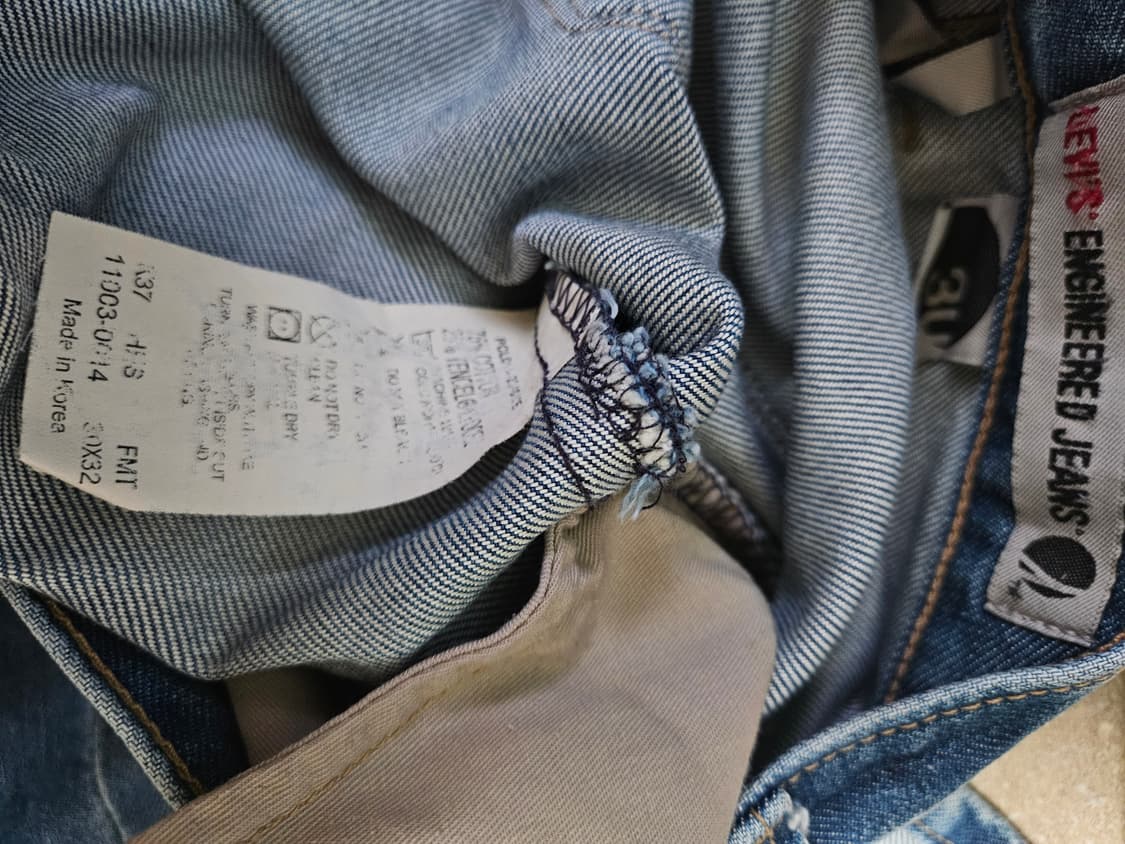 Levi's 엔지니어드진 30x32 리바이스 빈티지 상품이미지9