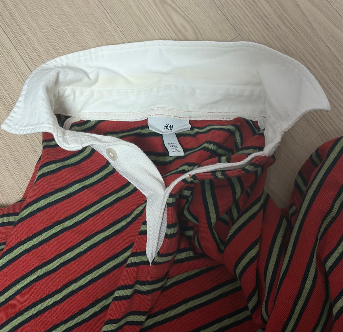 H&M 빈티지 스트라이프 슬리브 상품이미지3
