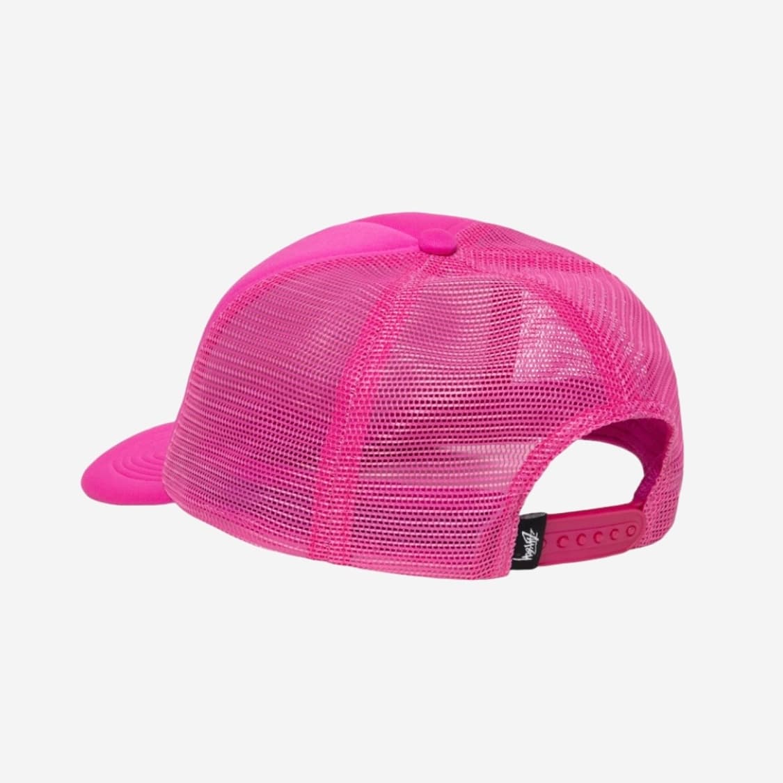 stussy 스투시 베이직 트러커 캡 핫 핑크 상품이미지3