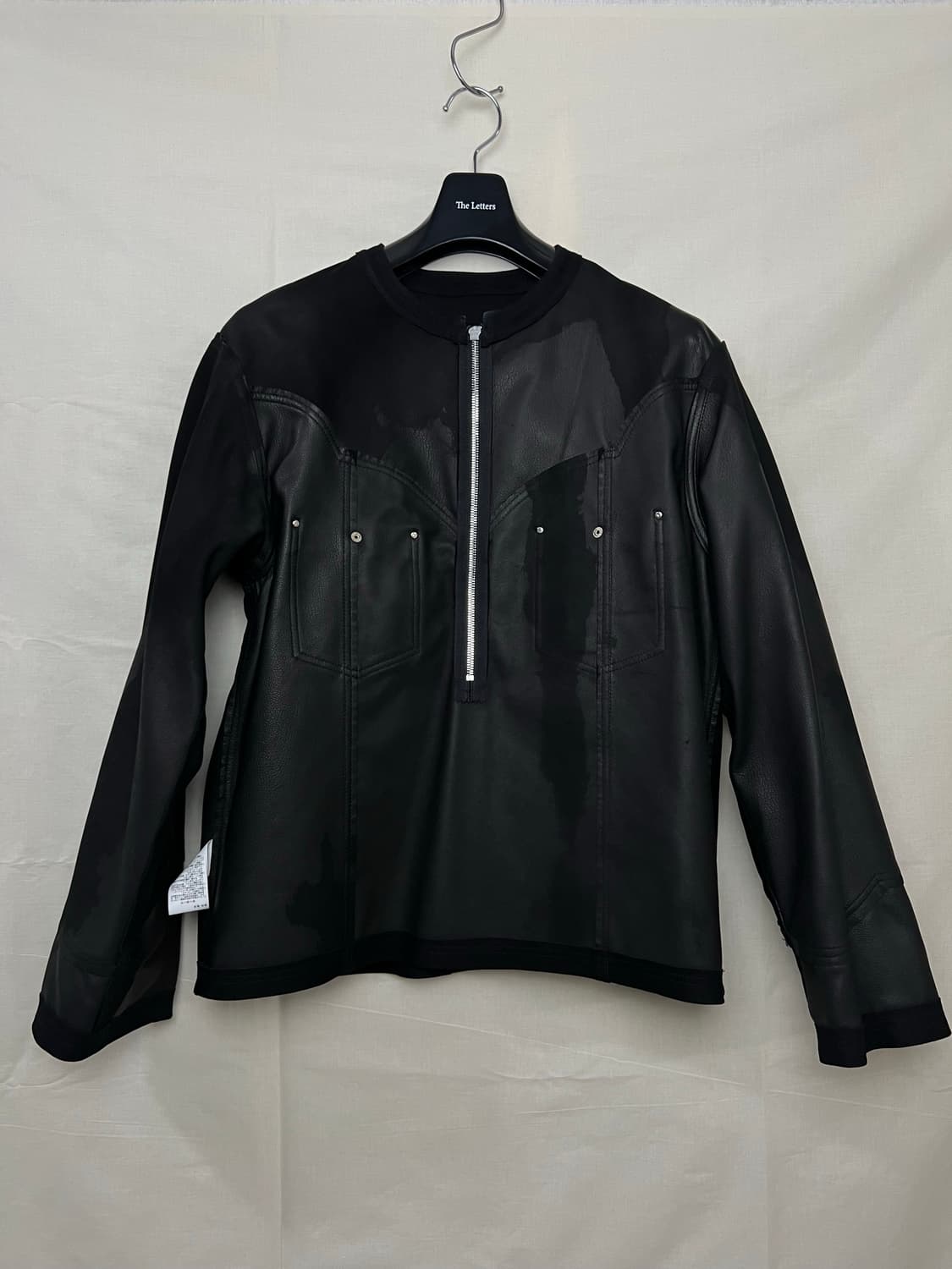 더레터스 익스클루시브 The letters 웨스턴 하프집업 사슴가죽  상품이미지7