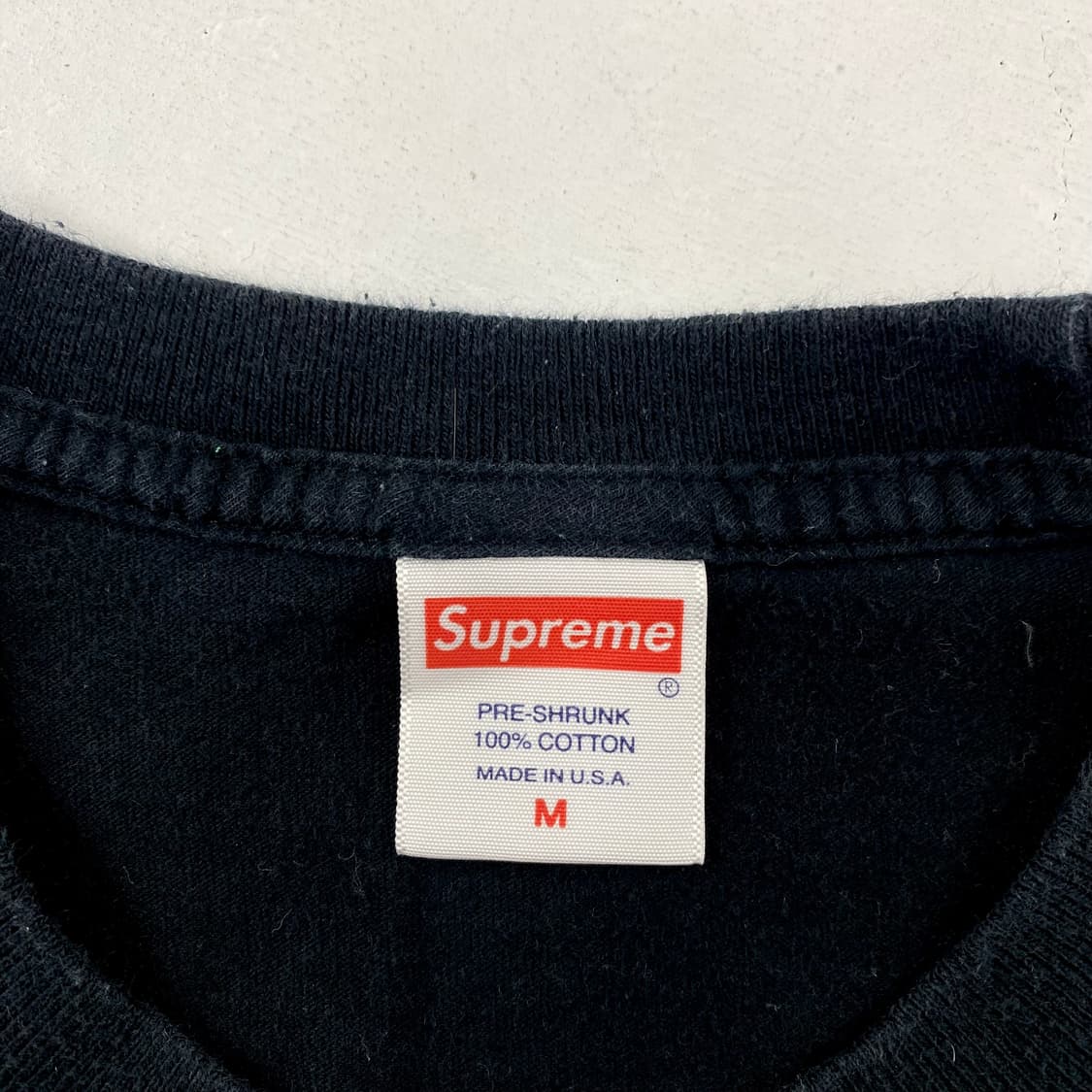 슈프림 19s/s 길버트 앤 죠지 빅로고 하프 티 (98) 상품이미지5
