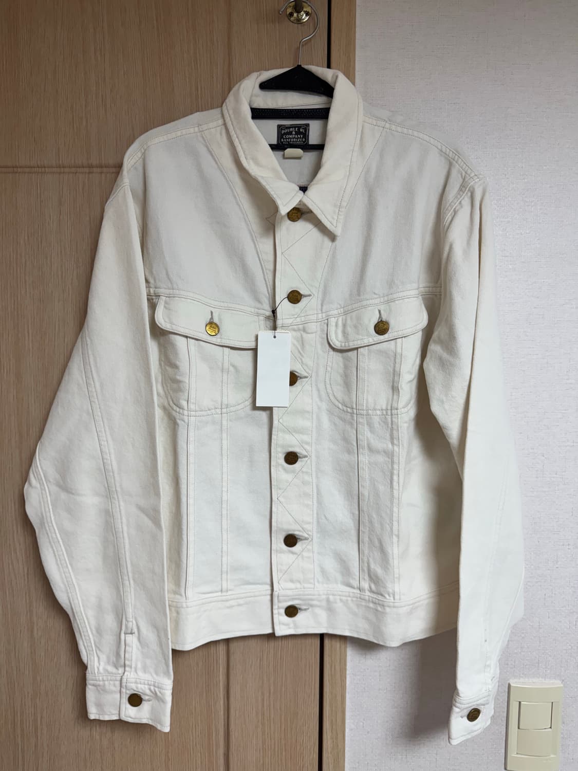 L 더블알엘 키톤 데님 자켓 / 린넨 리랜드 lot271 상품이미지2