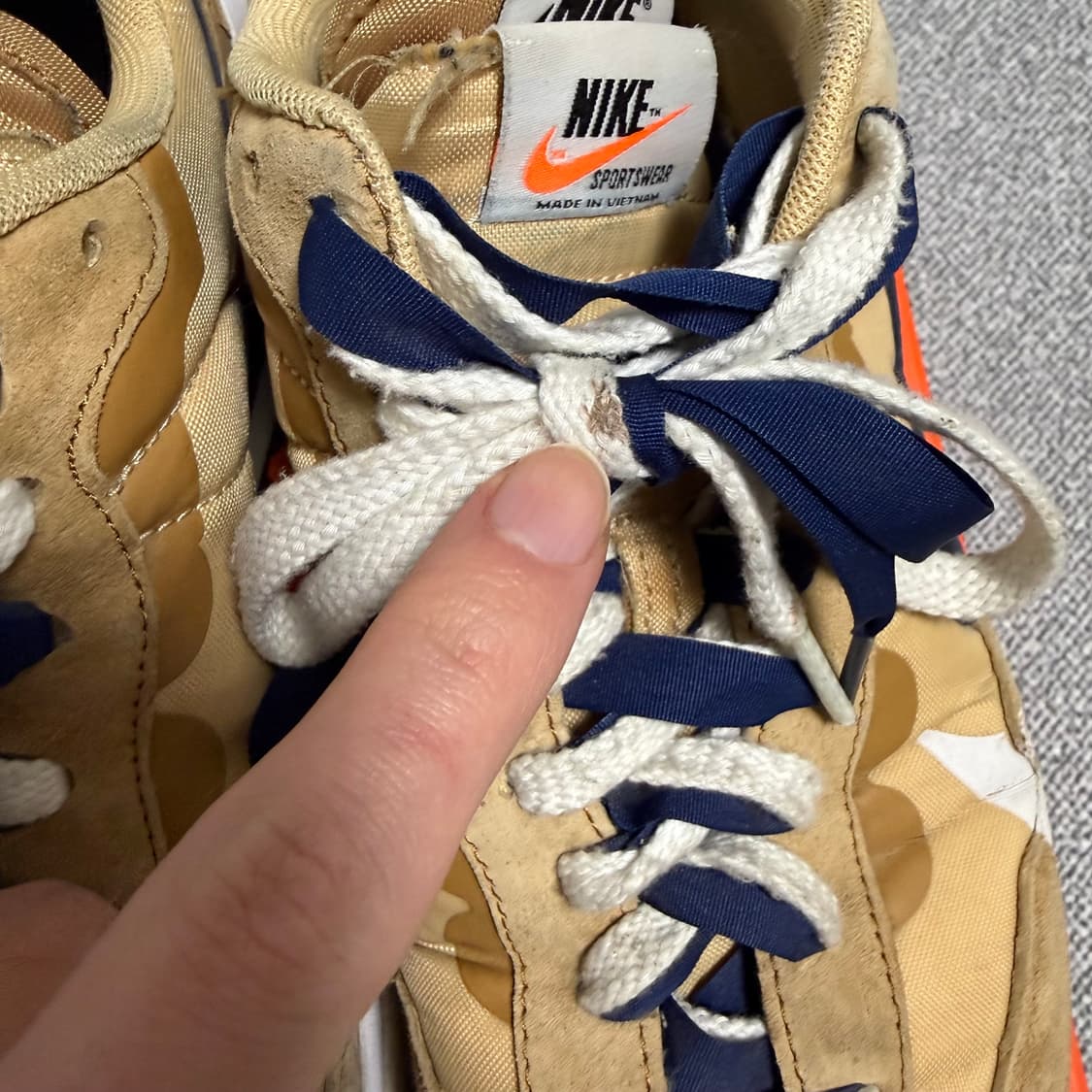 나이키 사카이 베이퍼 와플 세서미 블루 270 상품이미지8