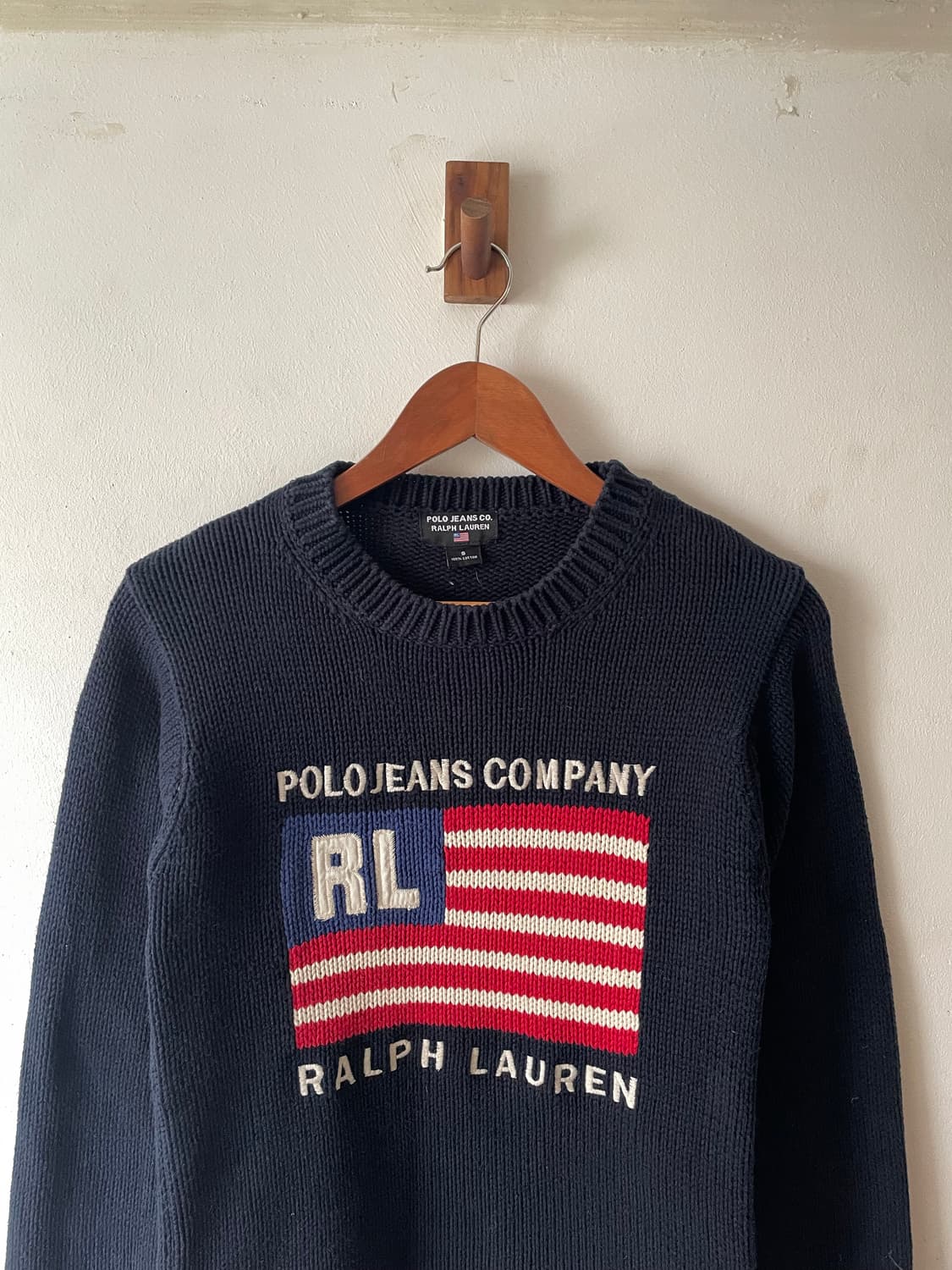 Vintage Polo Ralph Lauren 성조기 스웨터 상품이미지2